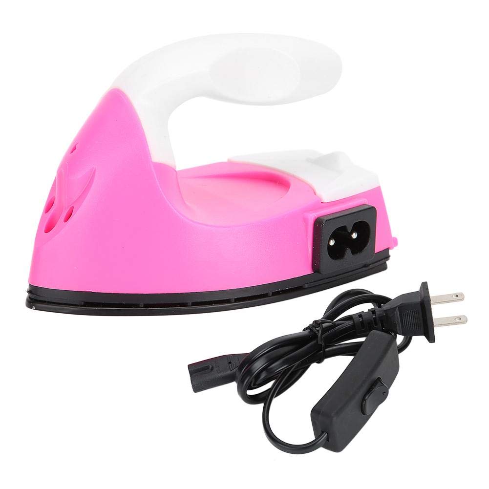 Mini Electric Iron for Clothes - Portable Handheld Steamer with Constant Temperature Control - Perfect for Student Dorm, Hotel, Home & Travel - Quick Wrinkle Remover for Shirts, Dresses & Suits
