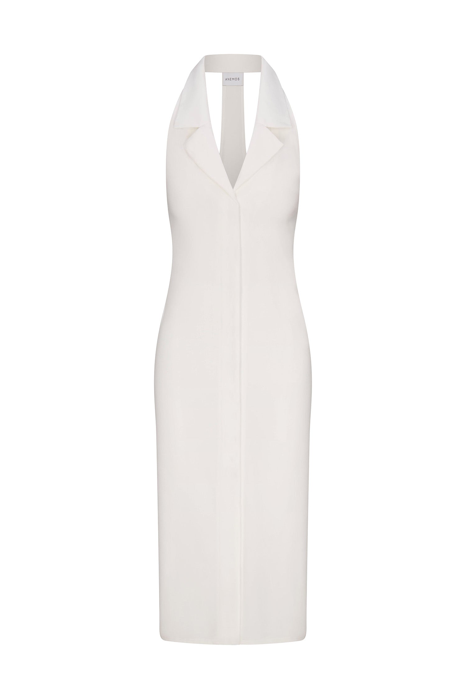 PREORDER: Bond Midi Dress in Stretch Twill - Women's Flattering Bodycon Dress for Work, Date Night & Special Occasions