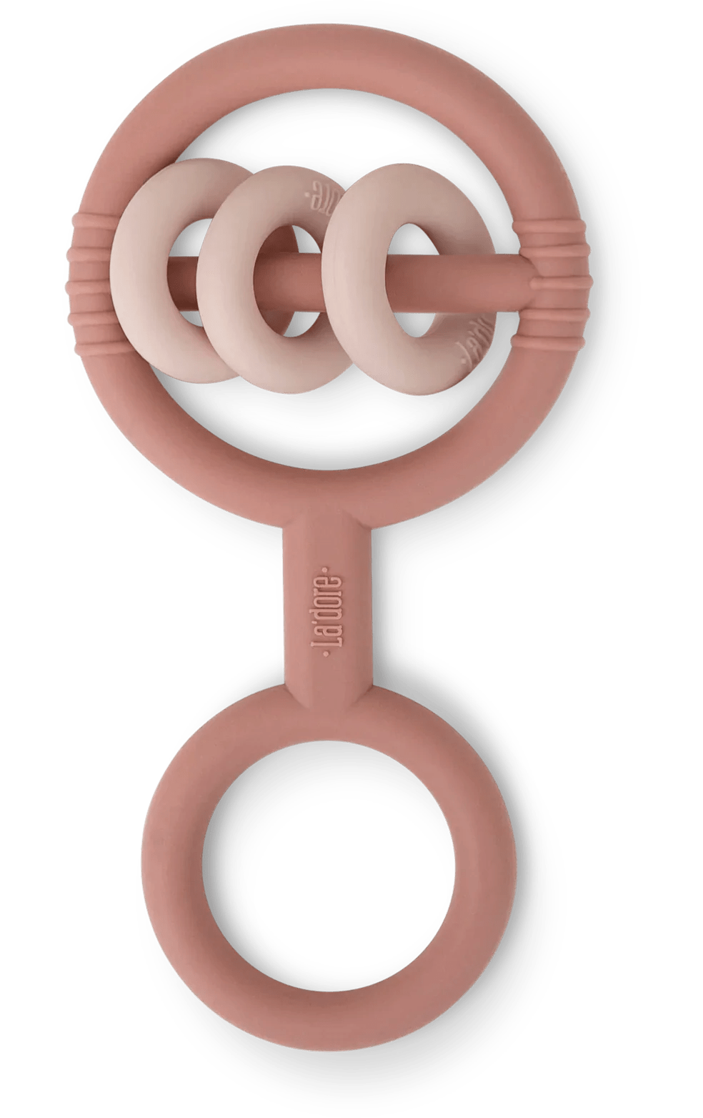 Adora Bebe Baby Rattle Teether Toy - Soft Chewable Teething Toy for Infants & Toddlers - Perfect for Soothing Sore Gums & Sensory Play