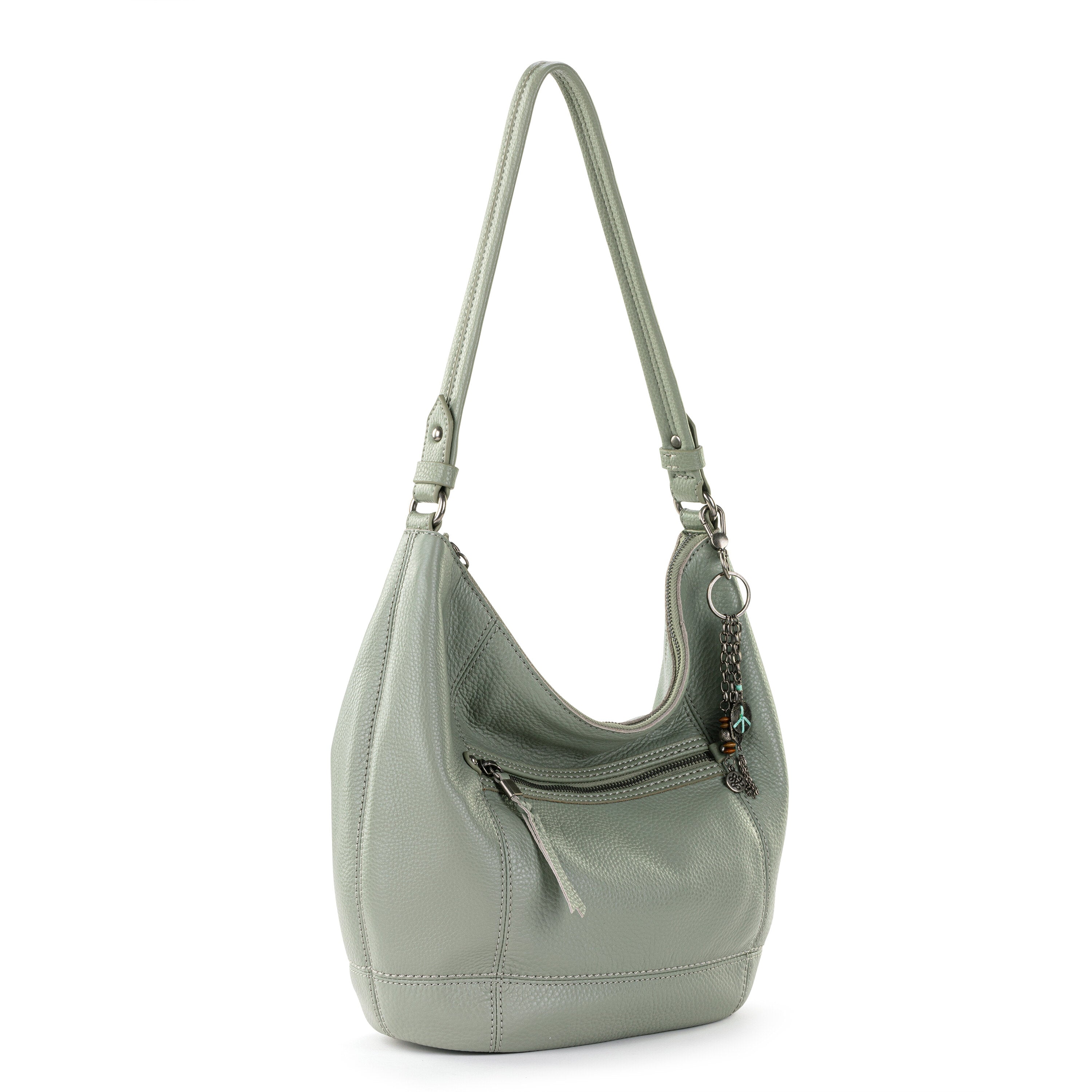 Premium Genuine Leather Hobo Bag with Smartphone Pocket - Perfect Gift Set for Women - Ideal for Work, Travel & Everyday Use