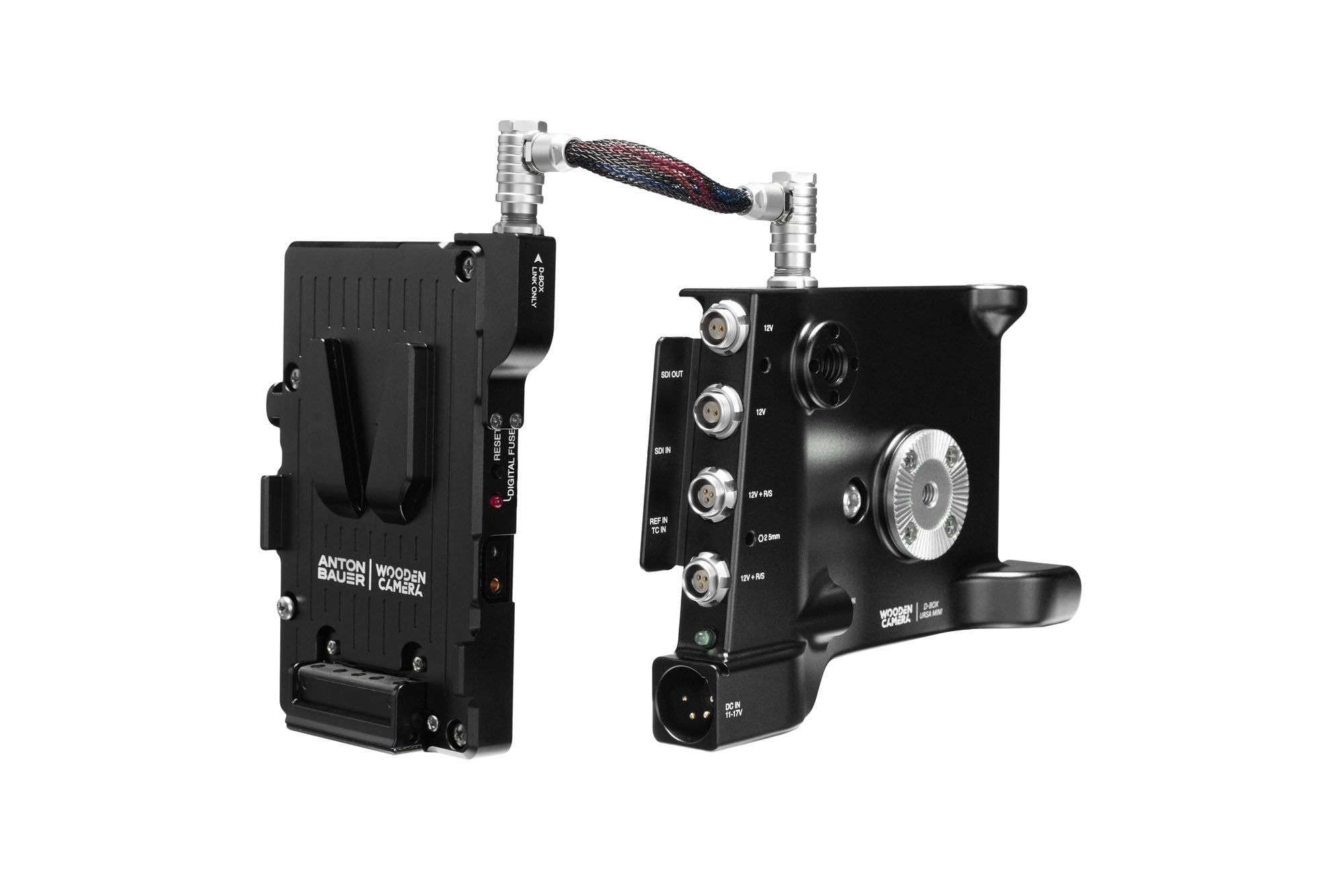 D Box® Plus Camera Cage for Blackmagic URSA Mini Pro 12K - Professional Aluminum Alloy Rig with Cold Shoe Mounts & 15mm Rod Support - Perfect for Filmmaking, Vlogging & Studio Production