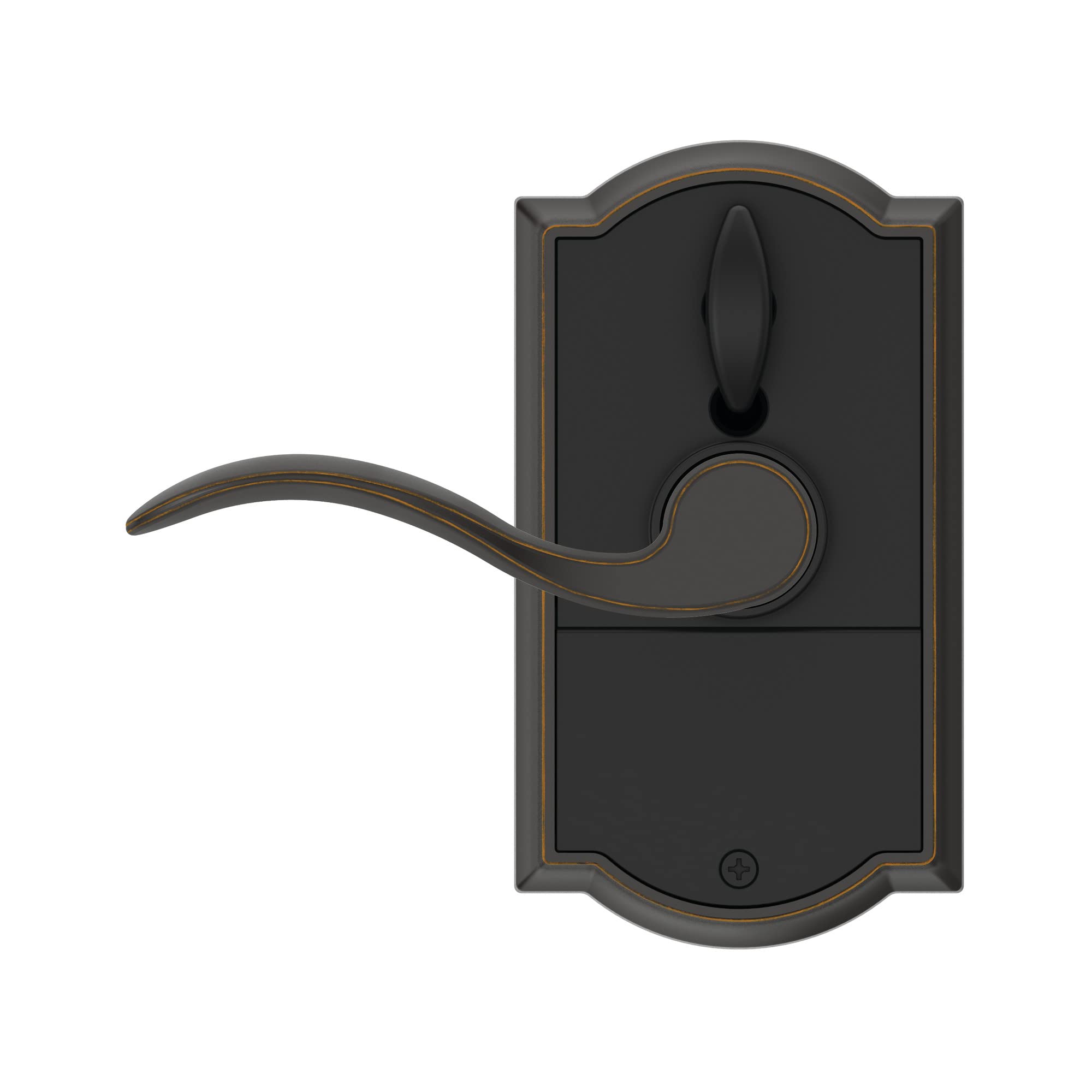 Schlage FE695 CAM 716 ACC Touchscreen Keyless Entry Deadbolt Lock - Aged Bronze Finish, Smart Home Security for Front Doors, Back Doors & Apartments | Easy Keyless Access & Modern Home Protection