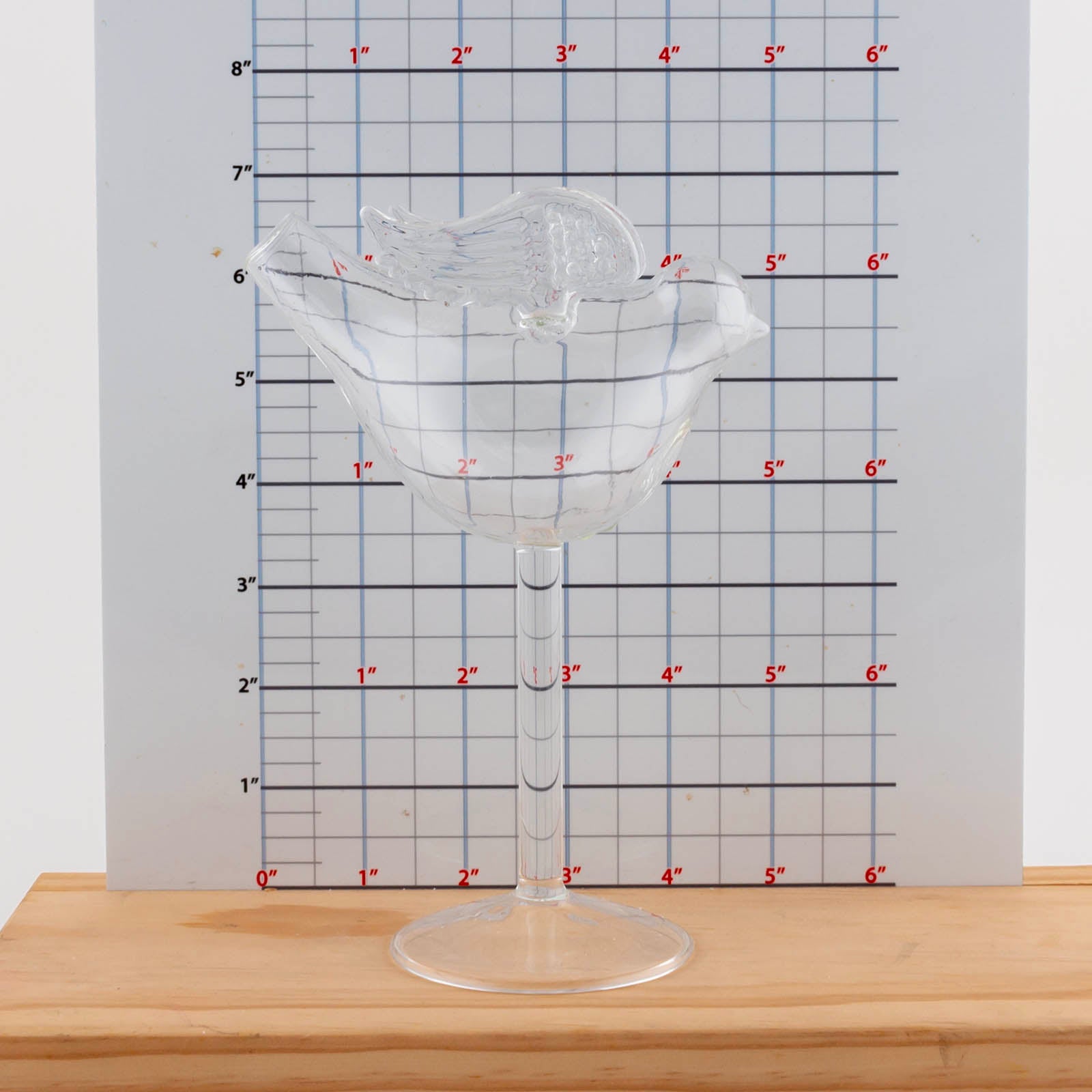 BarConic® 5 oz Bird with Wings Cocktail Glass - Elegant Unique Winged Martini Glass for Cocktail Parties, Home Bars & Special Occasions