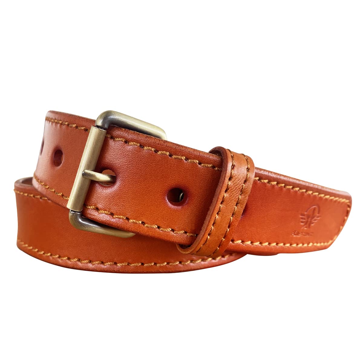 1.5 Inch Concealed Carry Gun Belt - 100% Full Grain Thick Leather CCW Belt for Men & Women - Super Firm Support for Pistol Holsters | Perfect for Everyday Carry, Range Training & Outdoor Activities