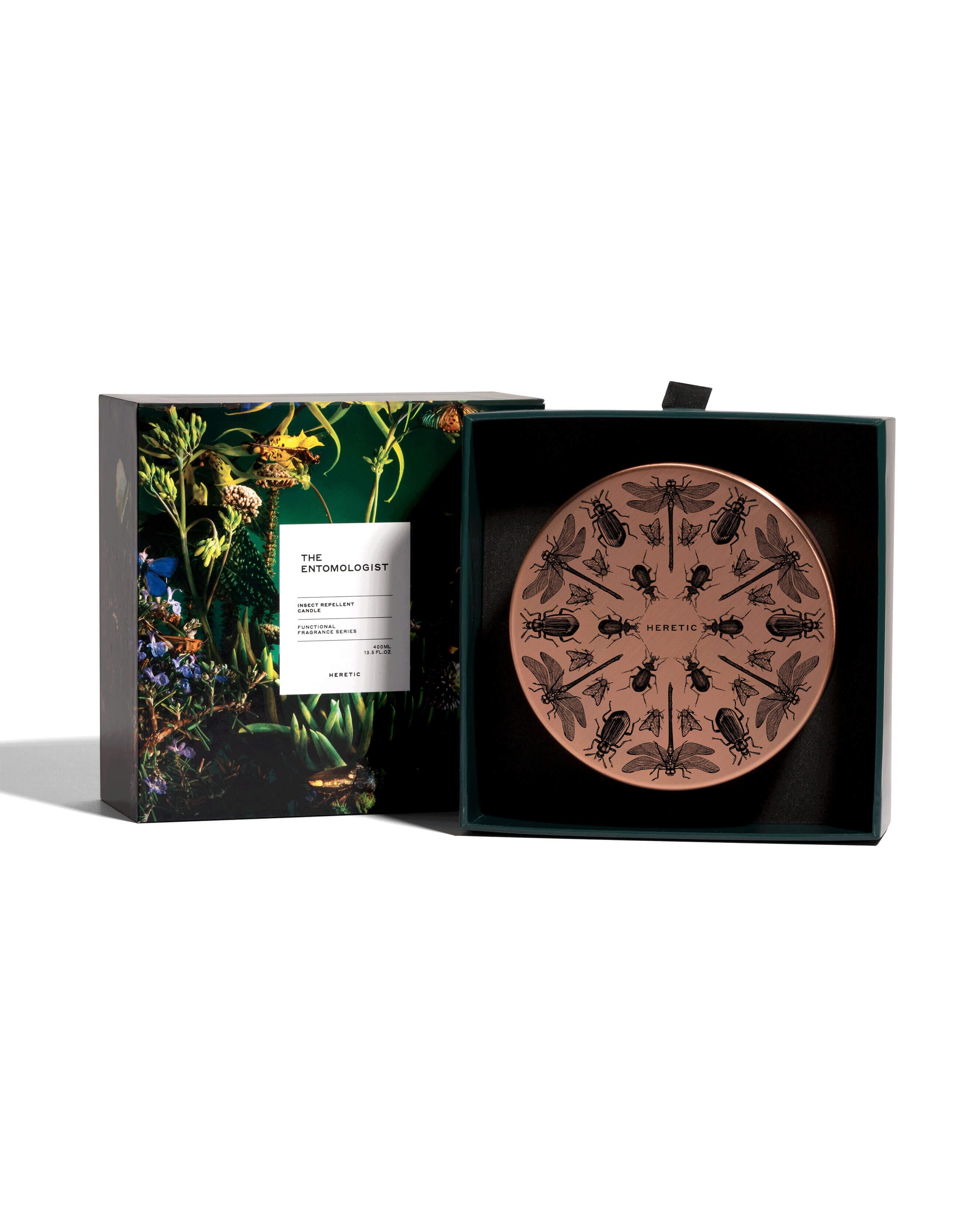 Entomologist Candle - Handmade Insect-Themed Soy Wax Candle for Home Decor, Gifts & Science Lovers - Perfect for Study Rooms, Nature-Themed Weddings & Entomology Enthusiasts