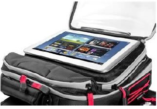 Capdase Waterproof Motorcycle Tank Bag for Tablets - Universal Fit for iPad, Samsung, and More - Perfect for Commuting, Road Trips, and Adventure Riding