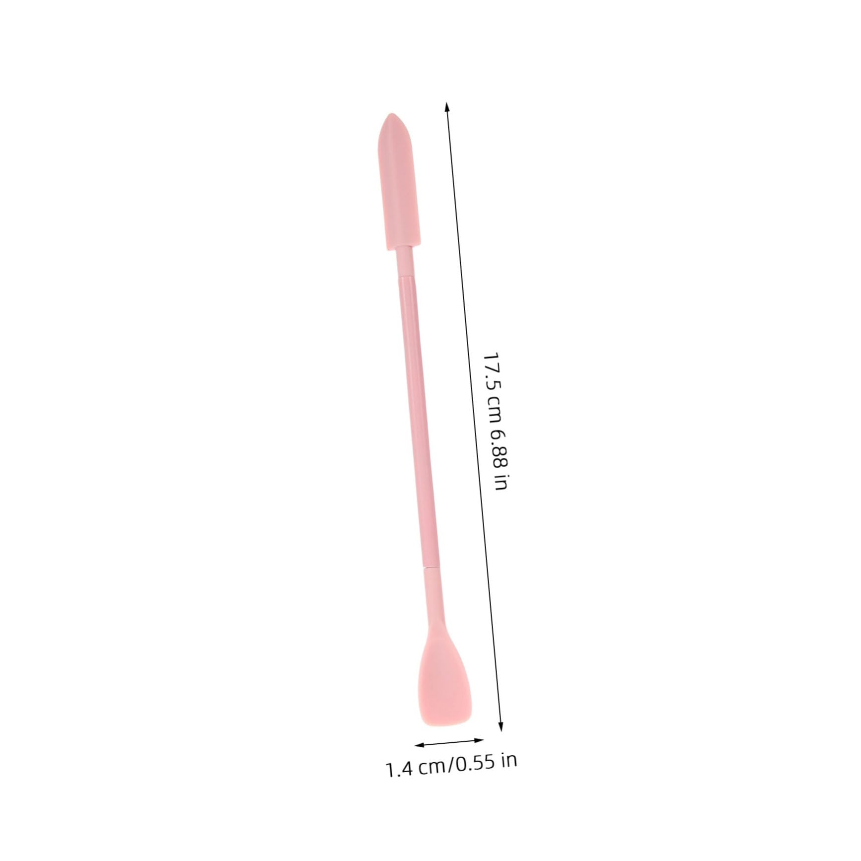 iPetboom 1 Set Retractable Scoop Skincare Spatula - Reusable Mini Makeup Tool for Foundation, Lotion & Cream Application - Pink Cosmetic Spatula Set for Precise Makeup & Skincare Routine (Perfect for Travel, Salon & Home Use)