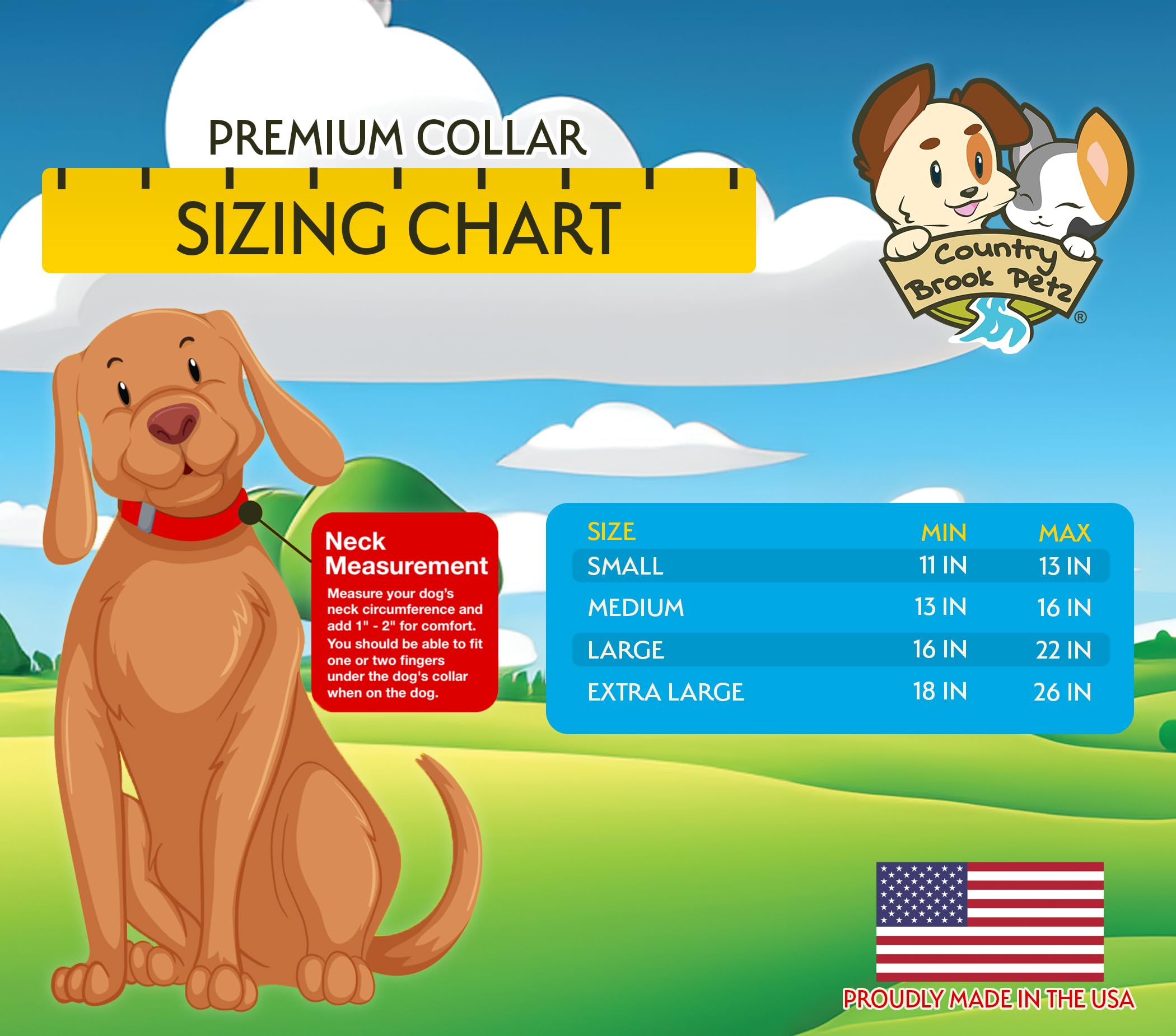 Premium Nylon Dog Collar & Leash Set for Small, Medium & Large Dogs - 30+ Vibrant Colors (3/4