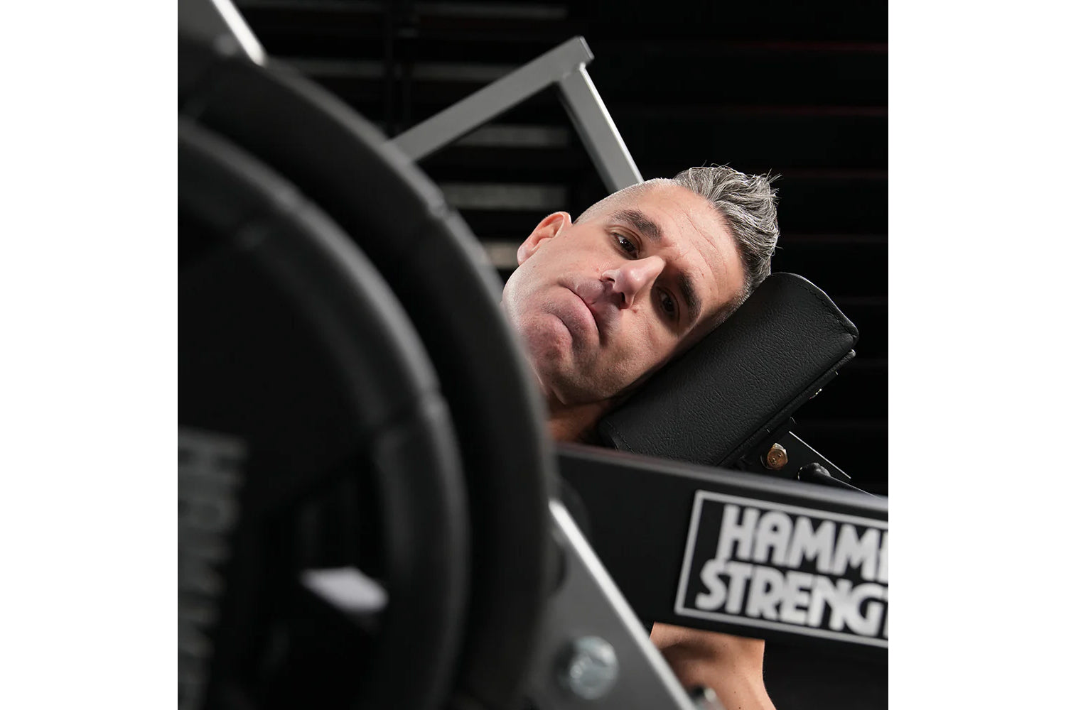 Hammer Strength Plate Loaded 4-Way Neck Machine - Gym Equipment for Neck Training & Muscle Building | Perfect for Home & Commercial Gyms
