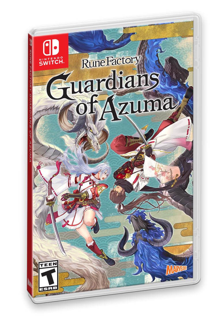 Rune Factory - Guardians of Azuma - Earth Dancer Limited Edition Nintendo Switch Game - Adventure RPG for Fantasy Lovers - Perfect for Home Gaming & Travel Entertainment