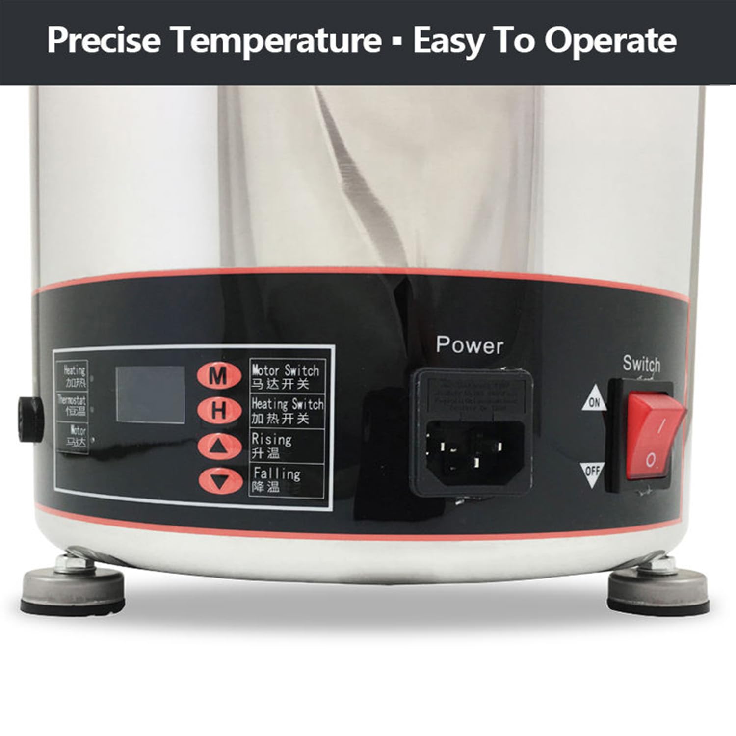 7-Tier Electric Chocolate Fountain Machine 110V - 8kg Capacity for Melting & Fondue - Perfect for Weddings, Parties & Catering Events