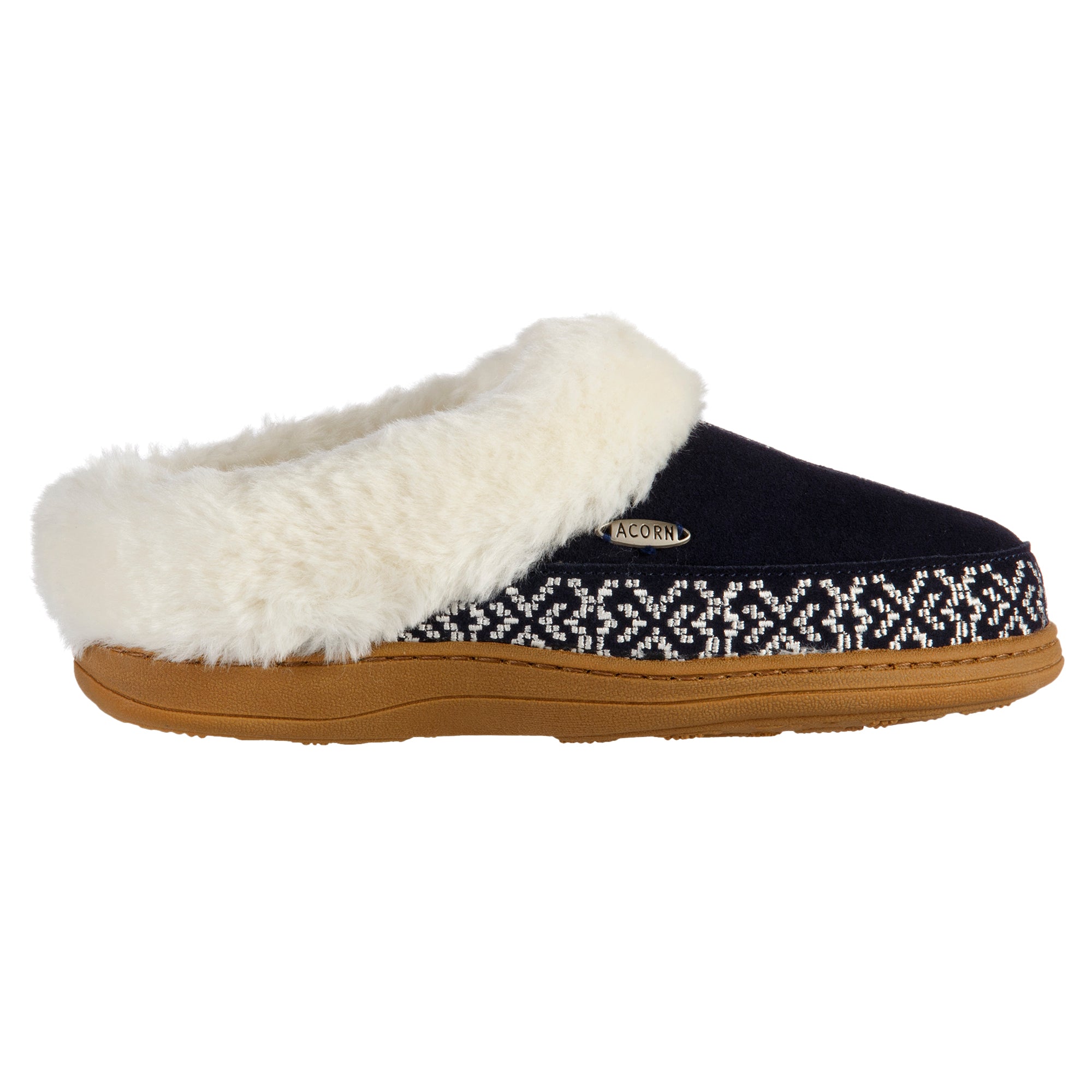 Women's Greta Embroidered Clog Slippers with Cloud Contour® Comfort - Cozy House Shoes for Indoor Relaxation & Casual Wear