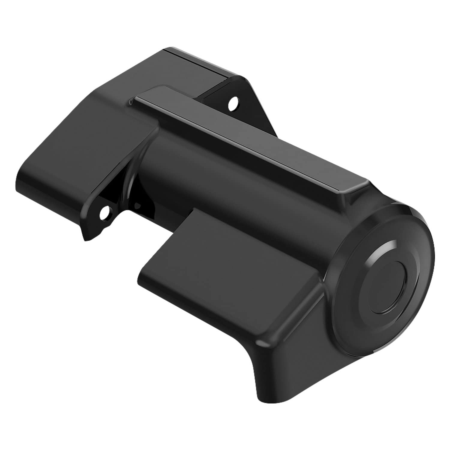 Kuryakyn 6446 Precision Starter Cover - Gloss Black Motorcycle Engine Starter Cover for Harley Davidson, Honda, Yamaha - Durable & Stylish Protection for Bike Engines