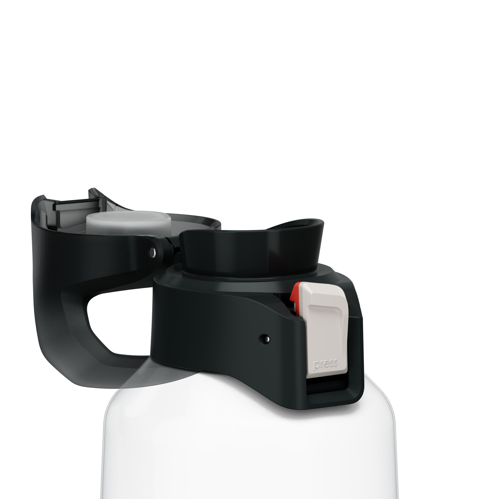 Quechua MH500 Quick Opening Flask - Lightweight & Durable Water Bottle for Hiking, Camping & Outdoor Adventures