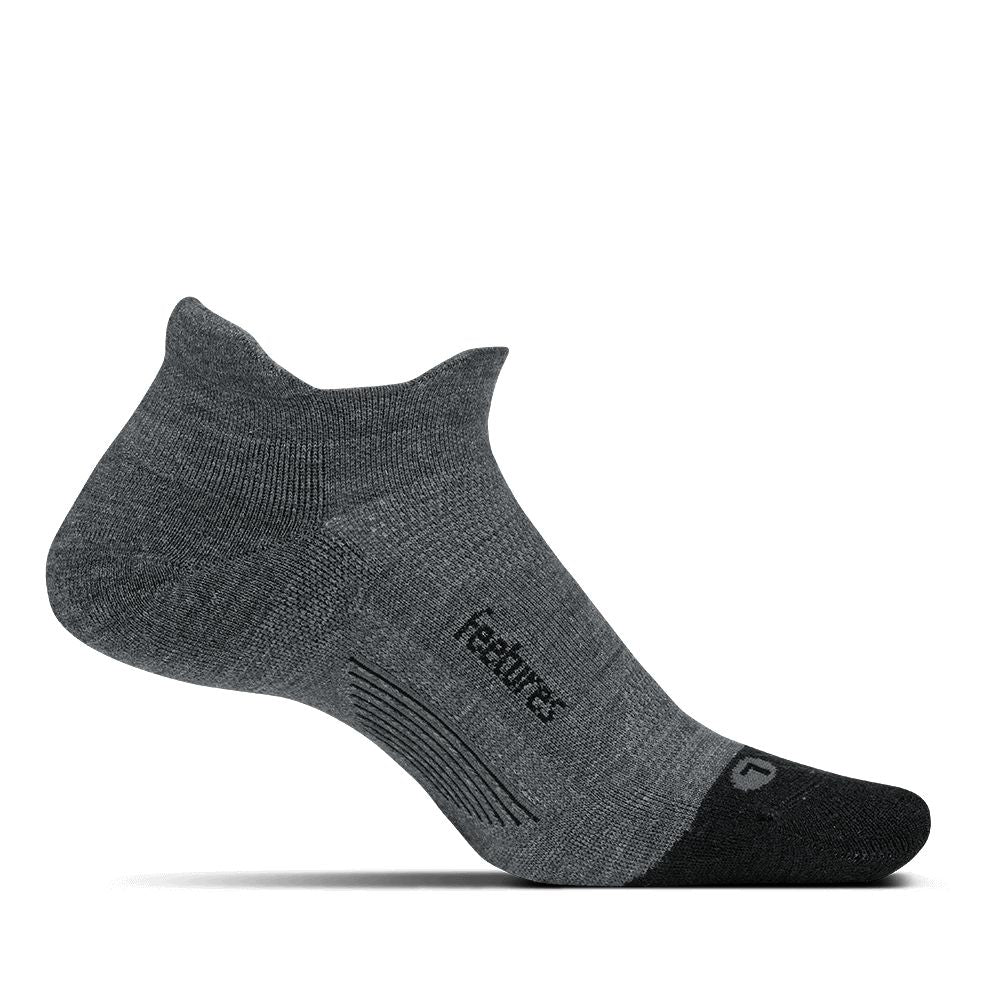 Merino Wool No Show Socks with 10 Cushioning - Ultra Soft & Breathable Invisible Socks for Running, Hiking & Everyday Comfort