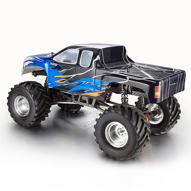 1/10 Scale TFL Racing Monster Truck RC Crawler - Metal Chassis, ESC Motor & Gearbox Kit (Model C1610) | Off-Road Adventure, Backyard Racing & Hobbyist Collection