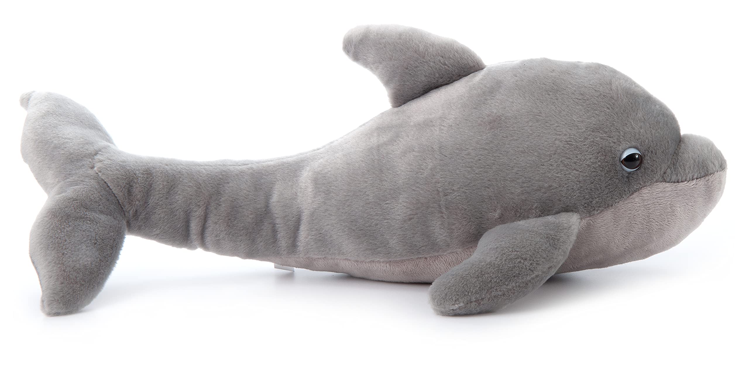 21-inch Playful Bottlenose Dolphin Stuffed Animal Plush Toy - Soft & Cuddly Wild Onez Sealife Plushie for Kids | Perfect Gift for Birthday, Nursery Decor & Ocean-Themed Bedroom