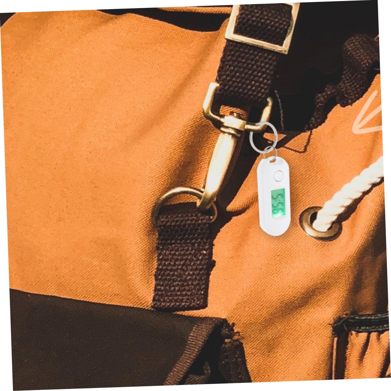 KOMBIUDA Digital Watch for Boys and Girls - Small Portable Electronic Keychain Watch with Hanging Strap - Perfect for School, Sports, and Everyday Use