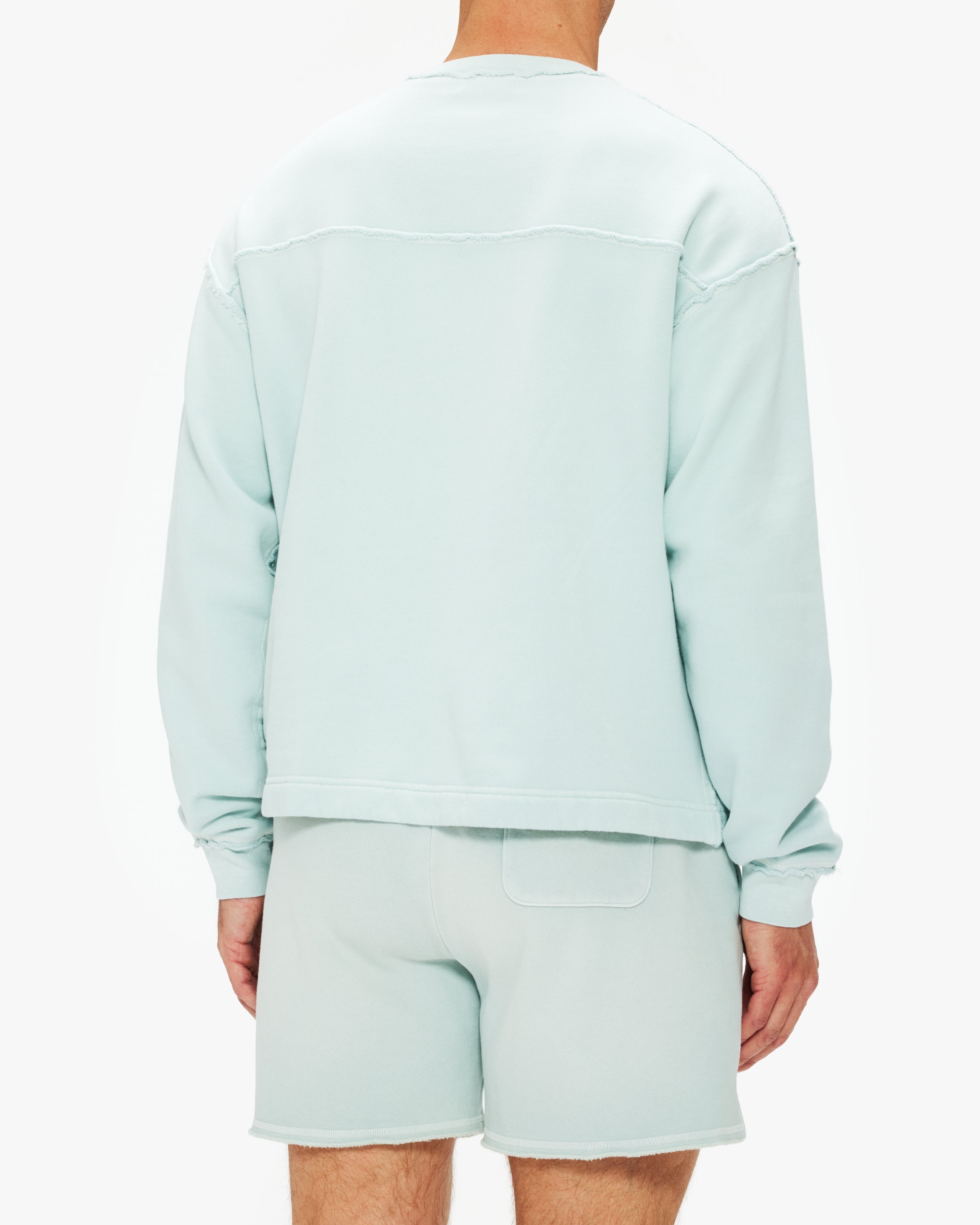 John Elliott Skeptic Crew Neck Sweatshirt - Men's Premium Cotton Pullover for Casual Wear & Street Style