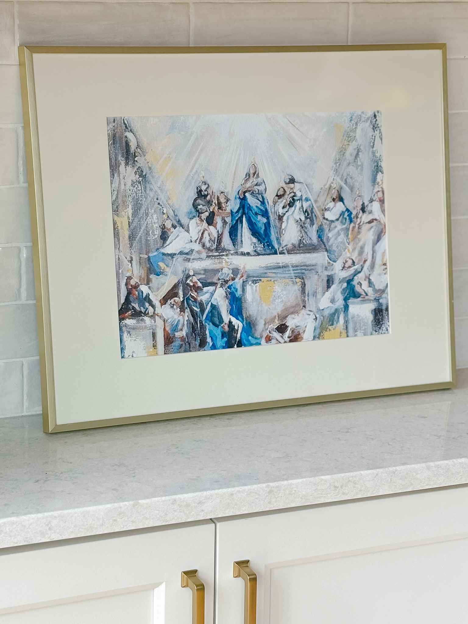 Pentecost Print - Religious Wall Art Decor for Home, Church & Office - Inspirational Christian Gifts & Faith-Based Decorations
