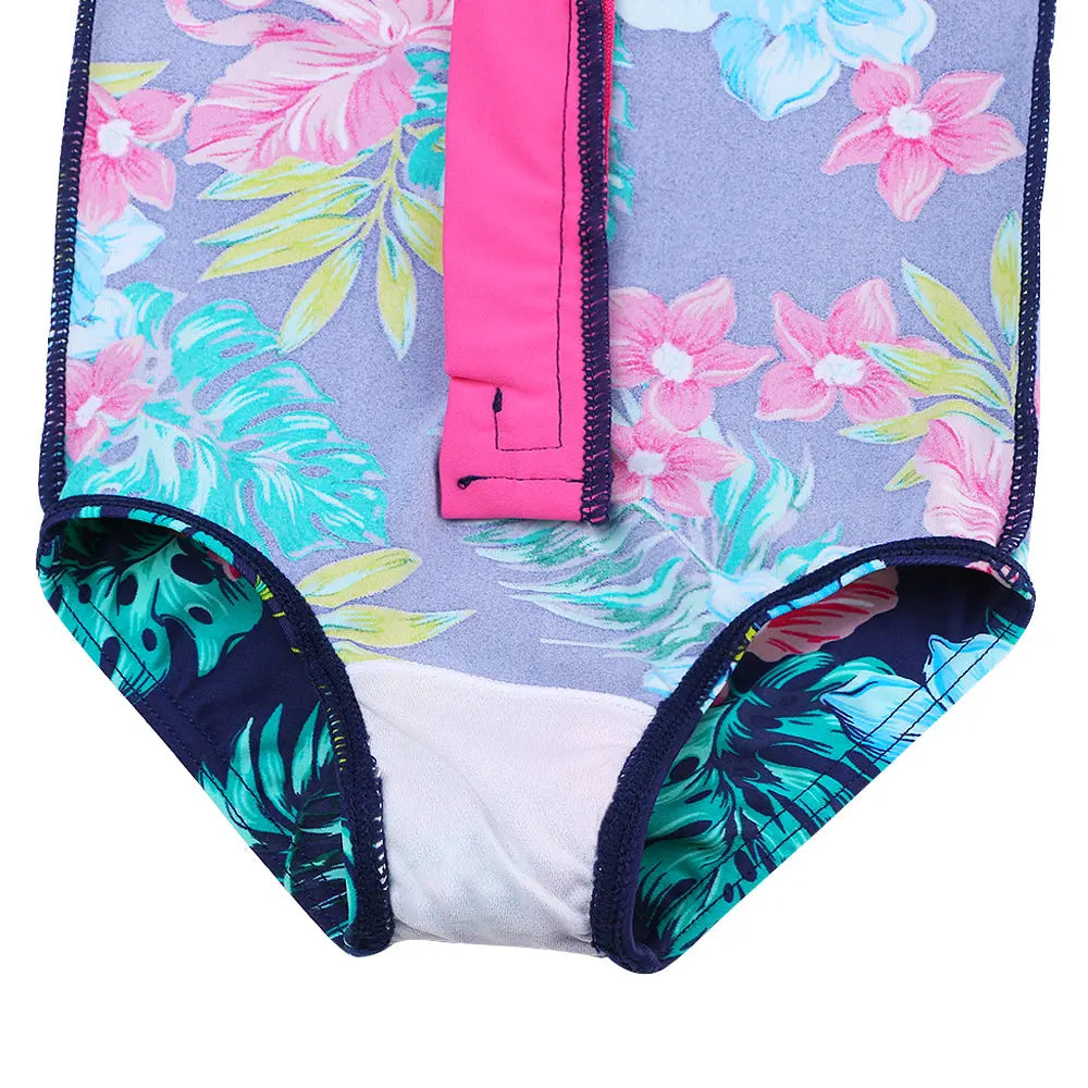 One Piece Girl Swimsuit for 0-6 Years Old | Cute Baby Swimwear for Toddlers & Kids - Perfect for Beach, Pool & Summer Water Play
