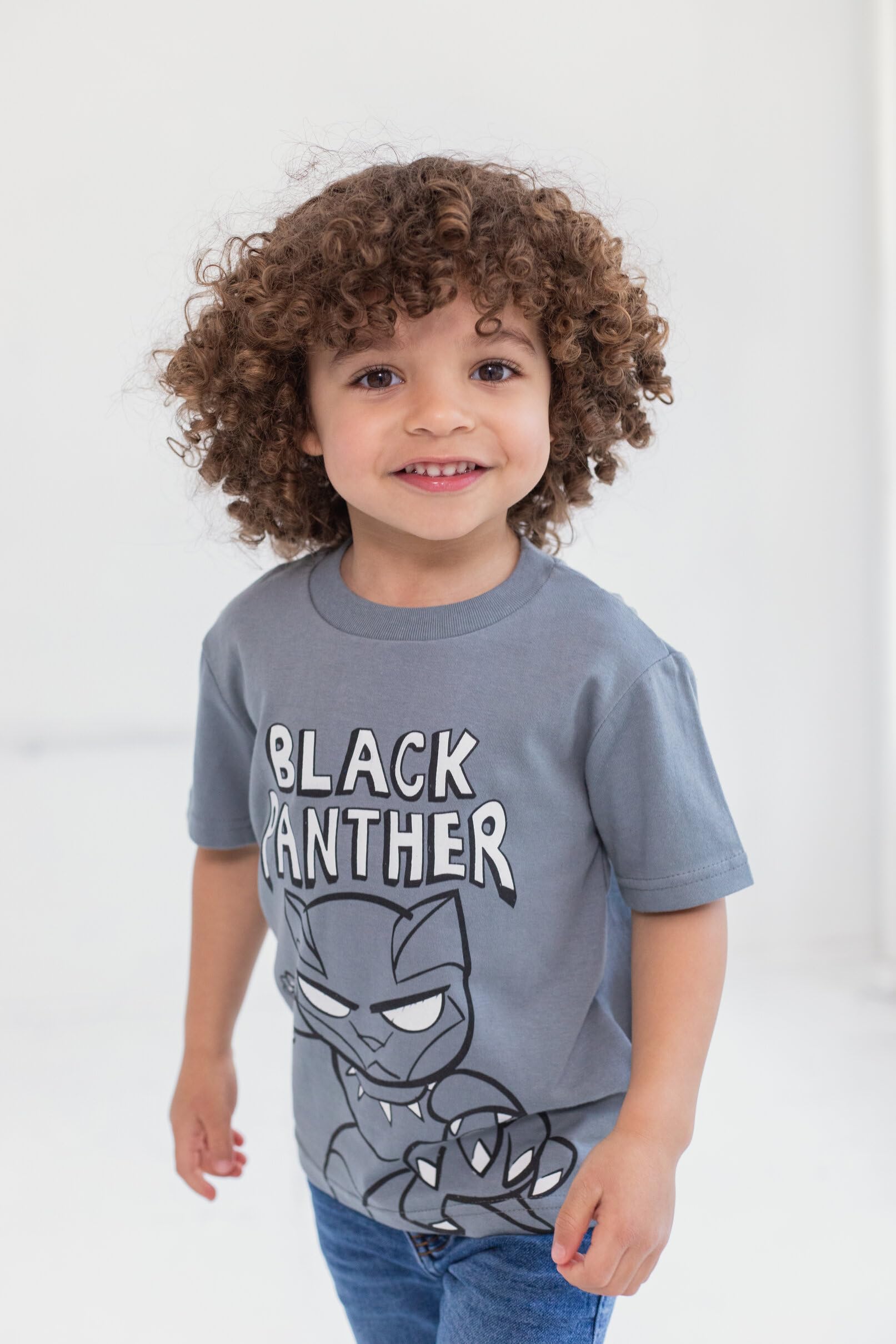 Marvel Avengers Spider-Man Mech Strike 4-Pack Kids' Cosplay Athletic T-Shirts (2T-20) - Superhero Costume for Dress-Up, Birthday Parties & Comic Con