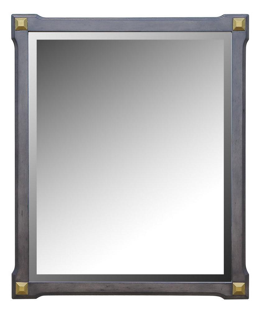 Acme Furniture Marchese Tobacco Brown Wall Mirror 28904 - Elegant Home Decor for Living Room, Bedroom & Entryway