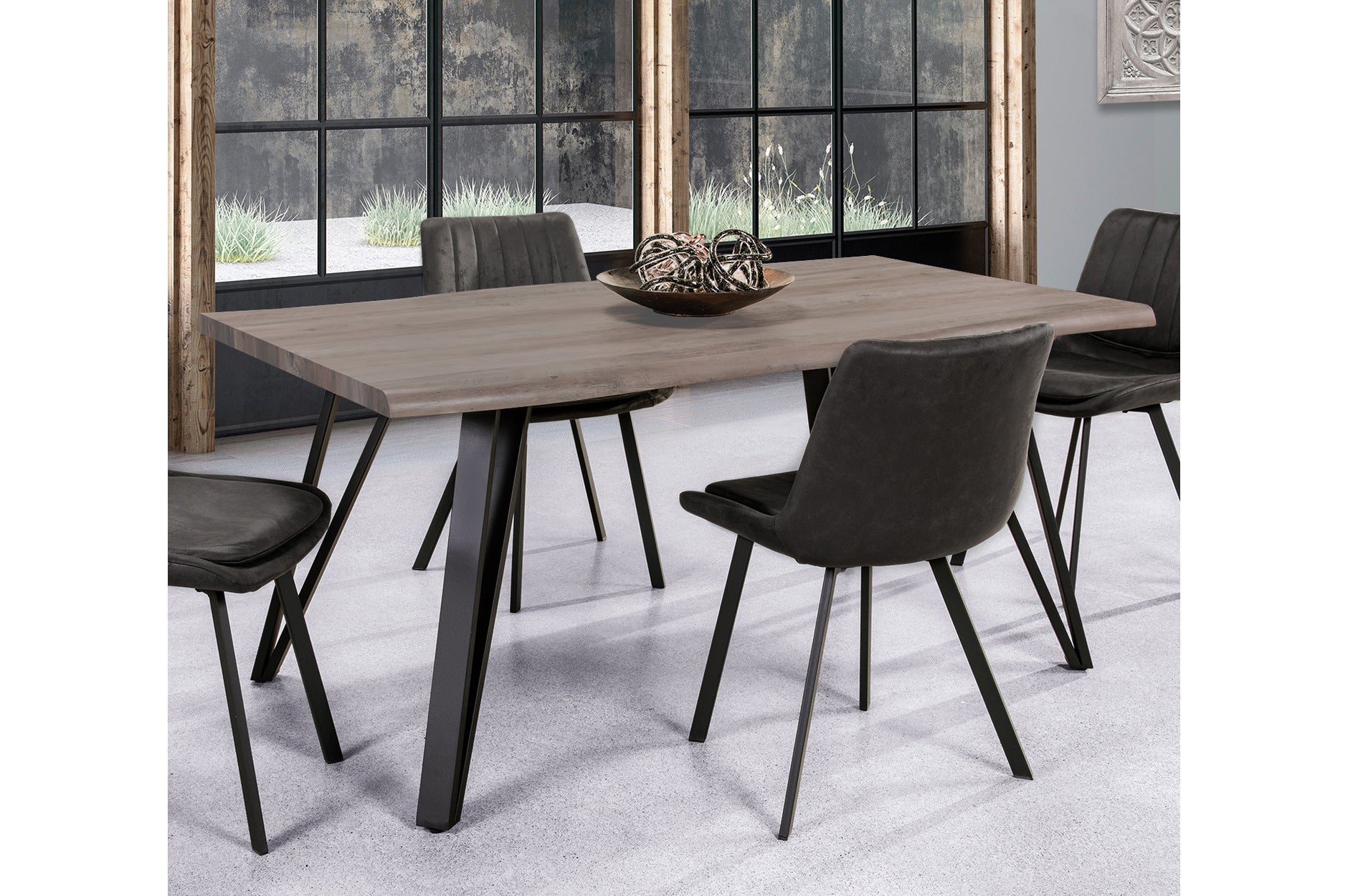 Carrie 5-Piece Dining Room Set - Modern Kitchen Table and Chairs for Small Spaces - Perfect for Breakfast Nooks, Apartments & Cozy Family Meals