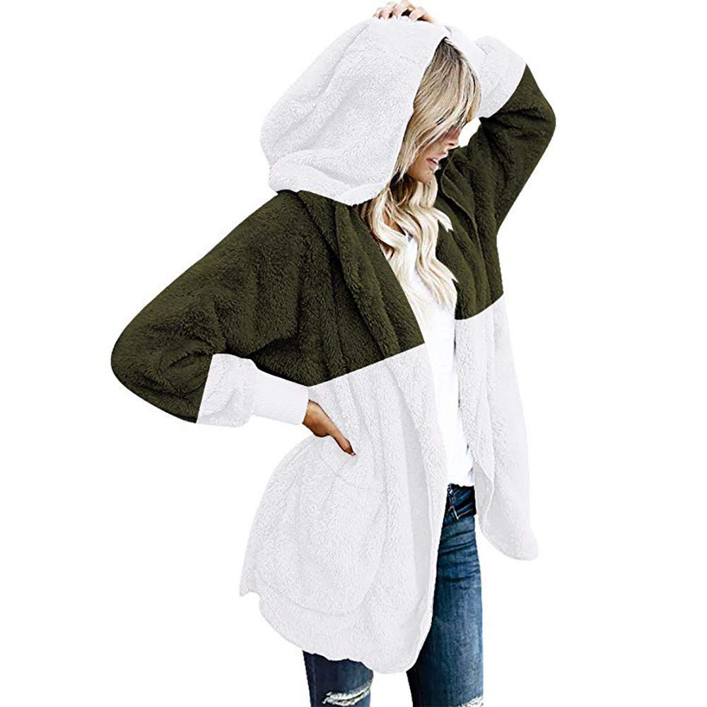 Liraly Women's Winter Coats - Long Hooded Parka Jacket, Cardigan Coat for Cold Weather | Warm Outwear for Snow, Travel & Daily Wear