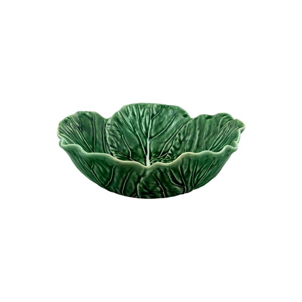 Premium Ceramic Cabbage Bowls [Set of 2] - Eco-Friendly Handmade Serving Bowls for Salads, Soups & Desserts - Perfect for Farmhouse Dining, Party Appetizers & Healthy Meal Prep