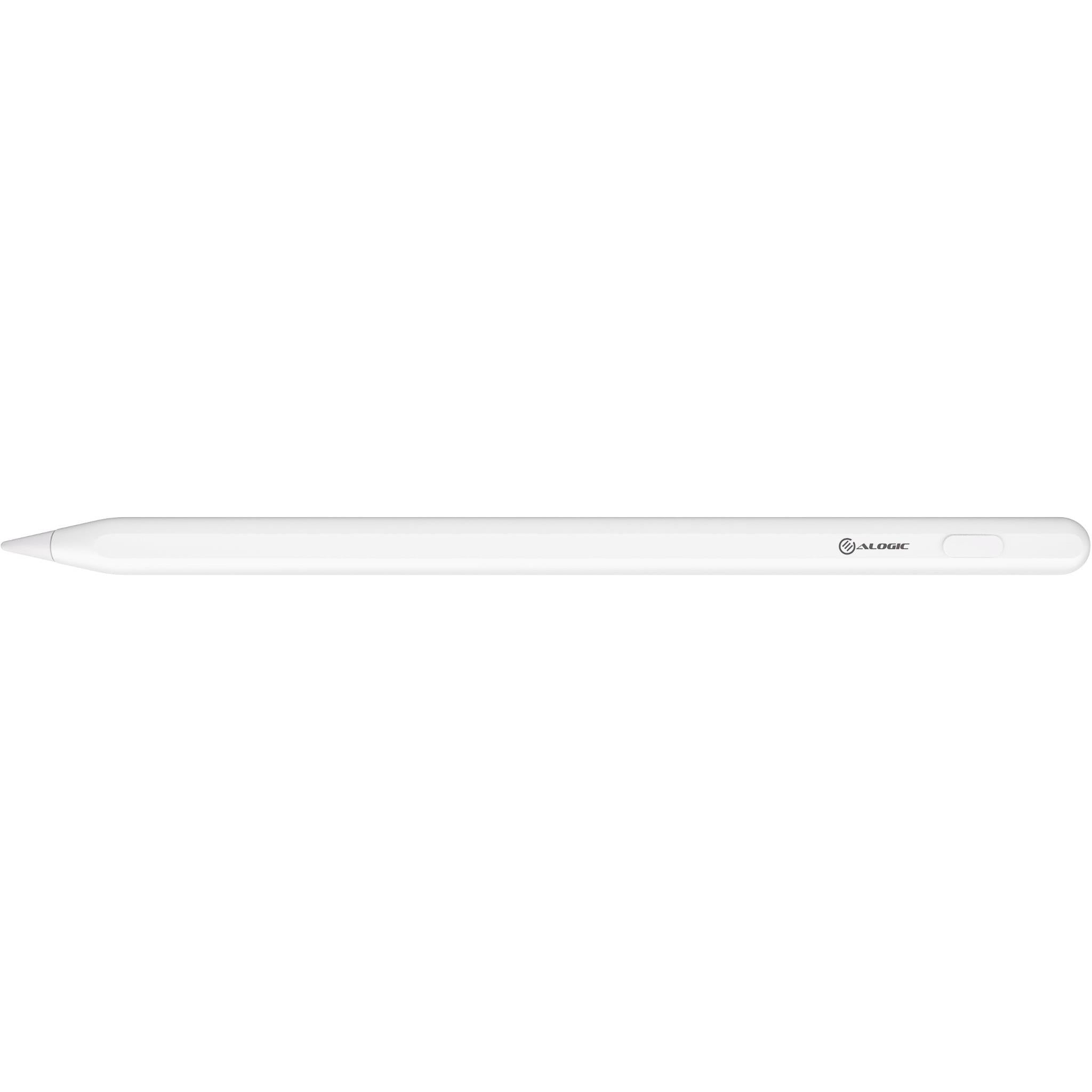ALOGIC iPad Stylus Pen - Wireless & USB-C Rechargeable Digital Pencil for Apple iPad (White) | Perfect for Drawing, Note-Taking & Professional Design Work