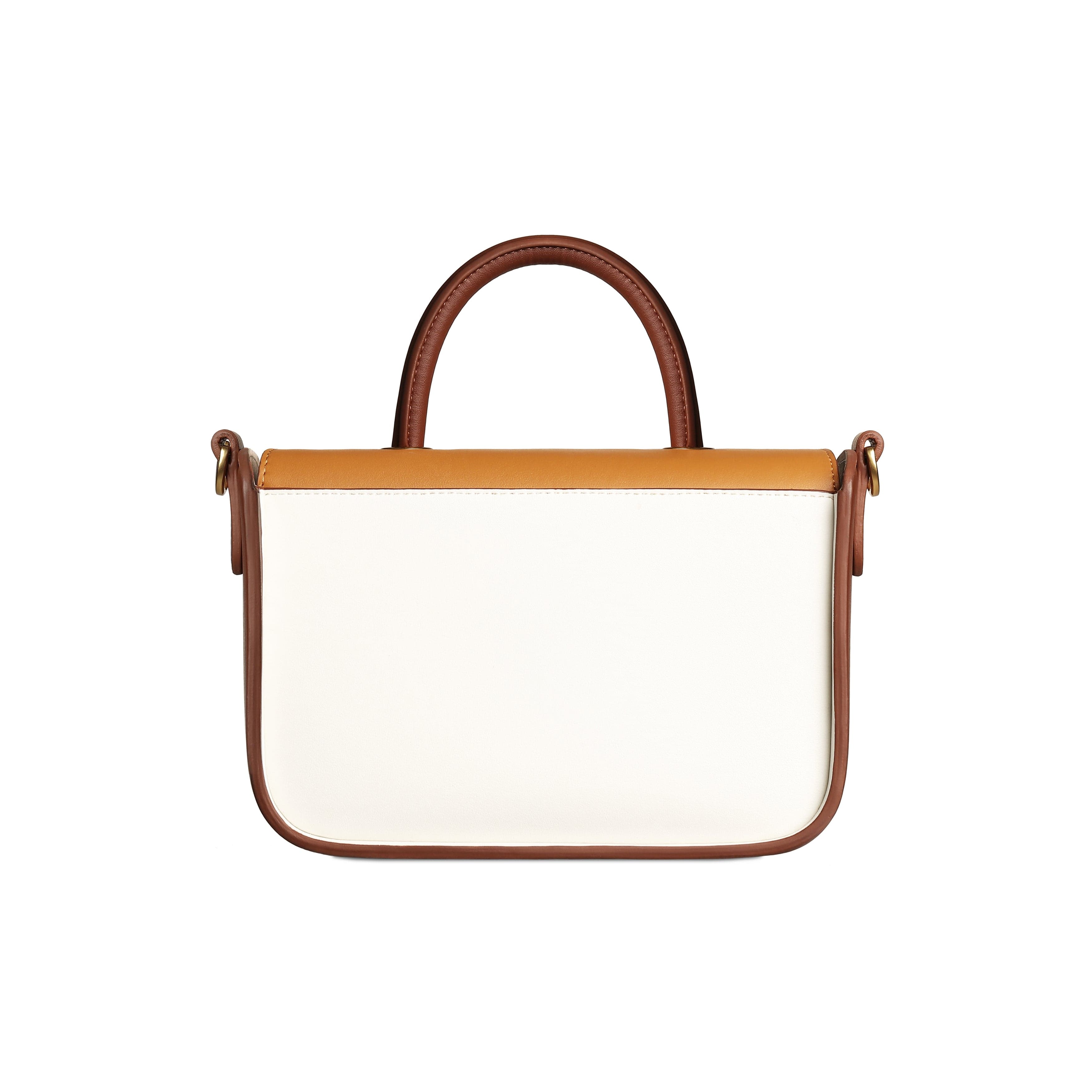 Vegan Cactus Leather Crossbody Bag for Women - Sunrise Chestnut Honey Color | Eco-Friendly Fashion Accessory for Casual Outings & Travel