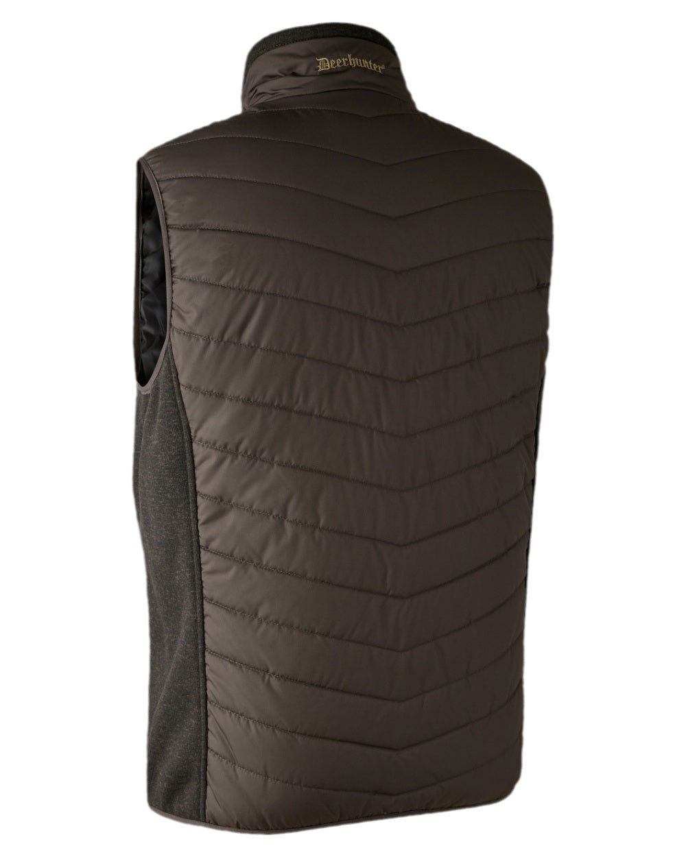 Deerhunter Moor Padded Waistcoat with Knit - Warm Quilted Hunting Vest for Outdoor Adventures & Cold Weather Activities