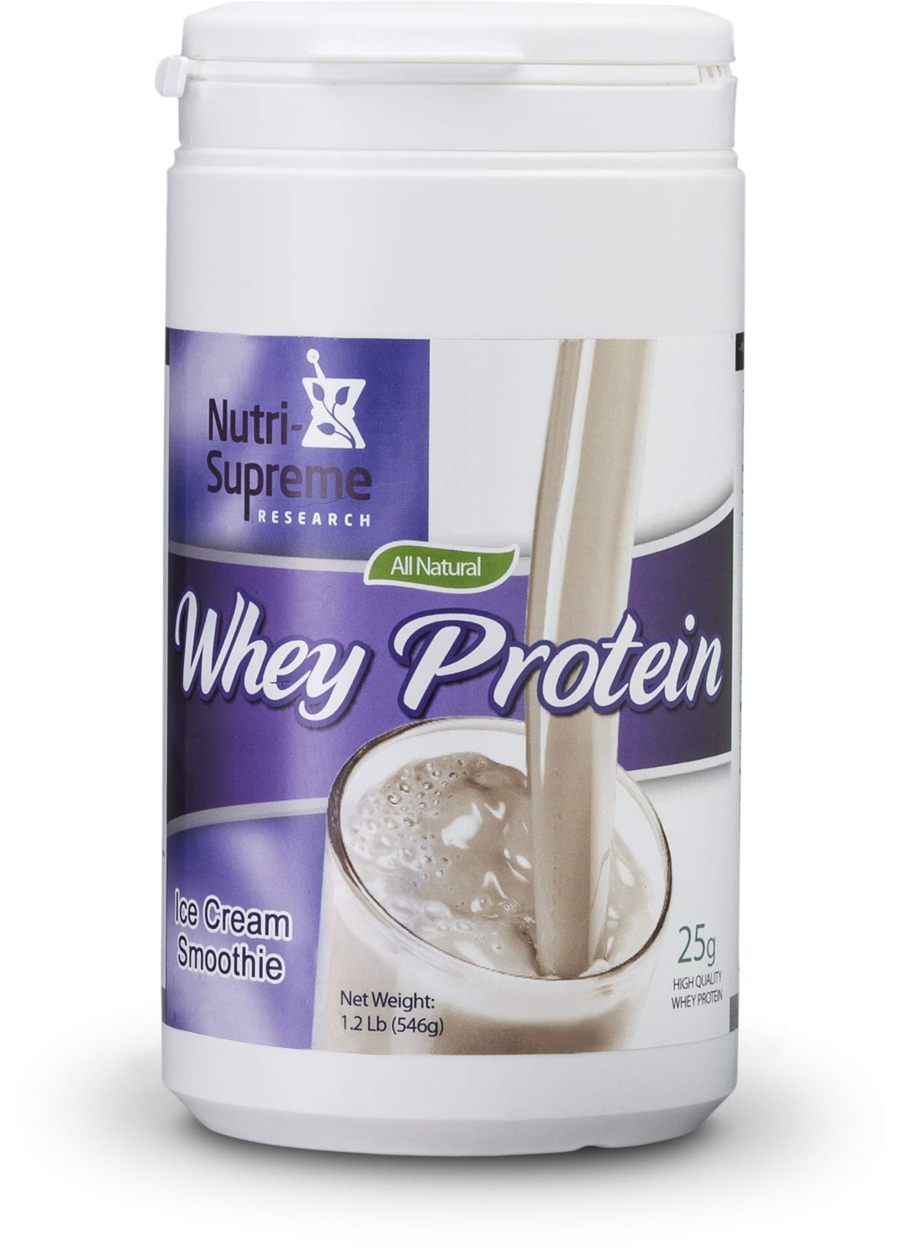 Whey Protein Powder for Ice Cream & Smoothies - Dairy, Cholov Yisroel Certified - 1 Pound | Perfect for Post-Workout Recovery & Healthy Desserts