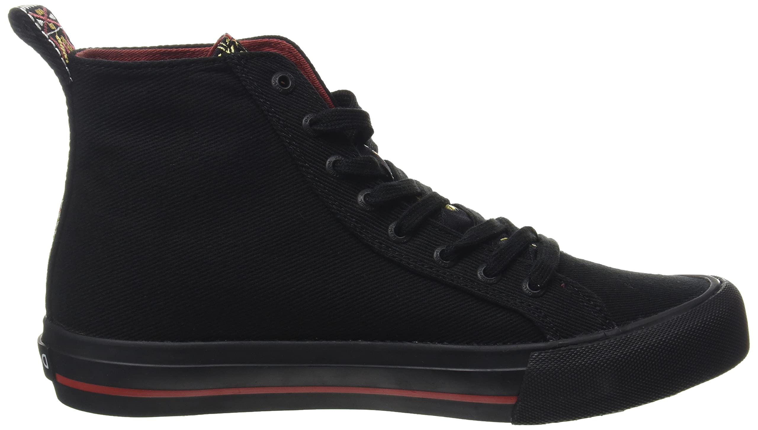 Desigual Women's Fashion Sneakers - Comfortable High-Top Casual Shoes for Walking, Running & Everyday Wear | Trendy Street Style & Gym Workout Footwear