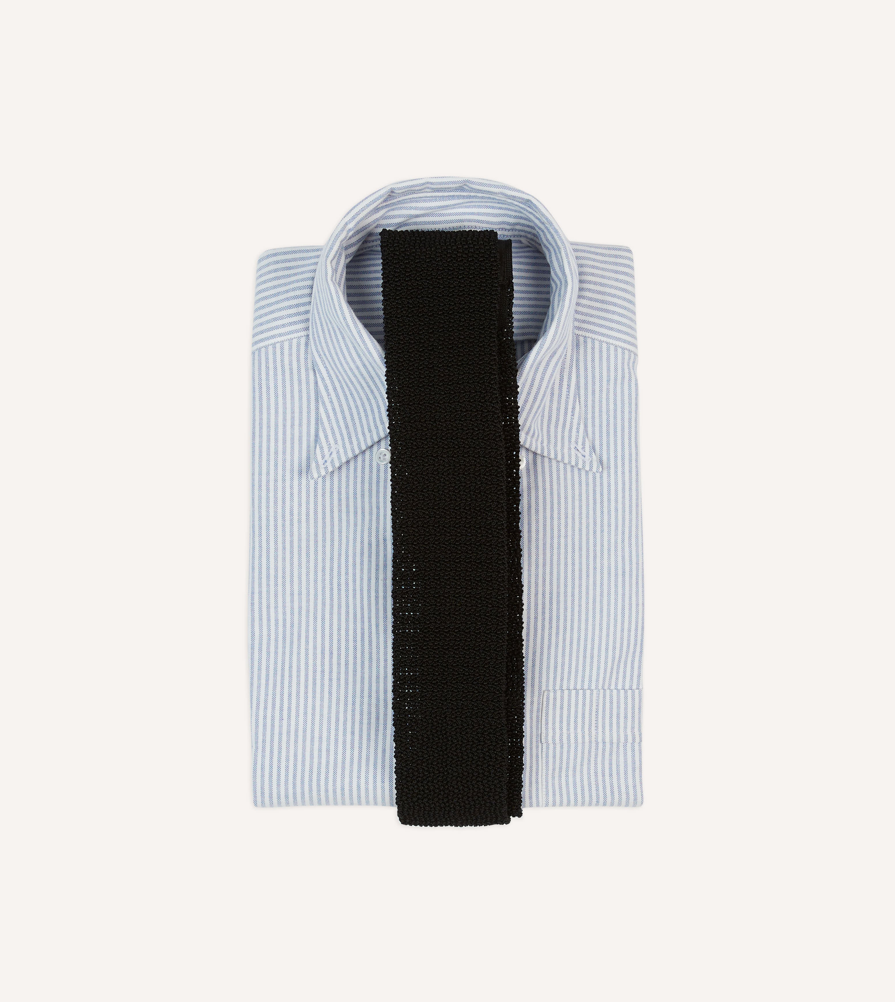 Drake's by A. Levine Black Knitted Silk Tie for Men - Premium Business & Formal Necktie for Weddings, Office & Special Occasions