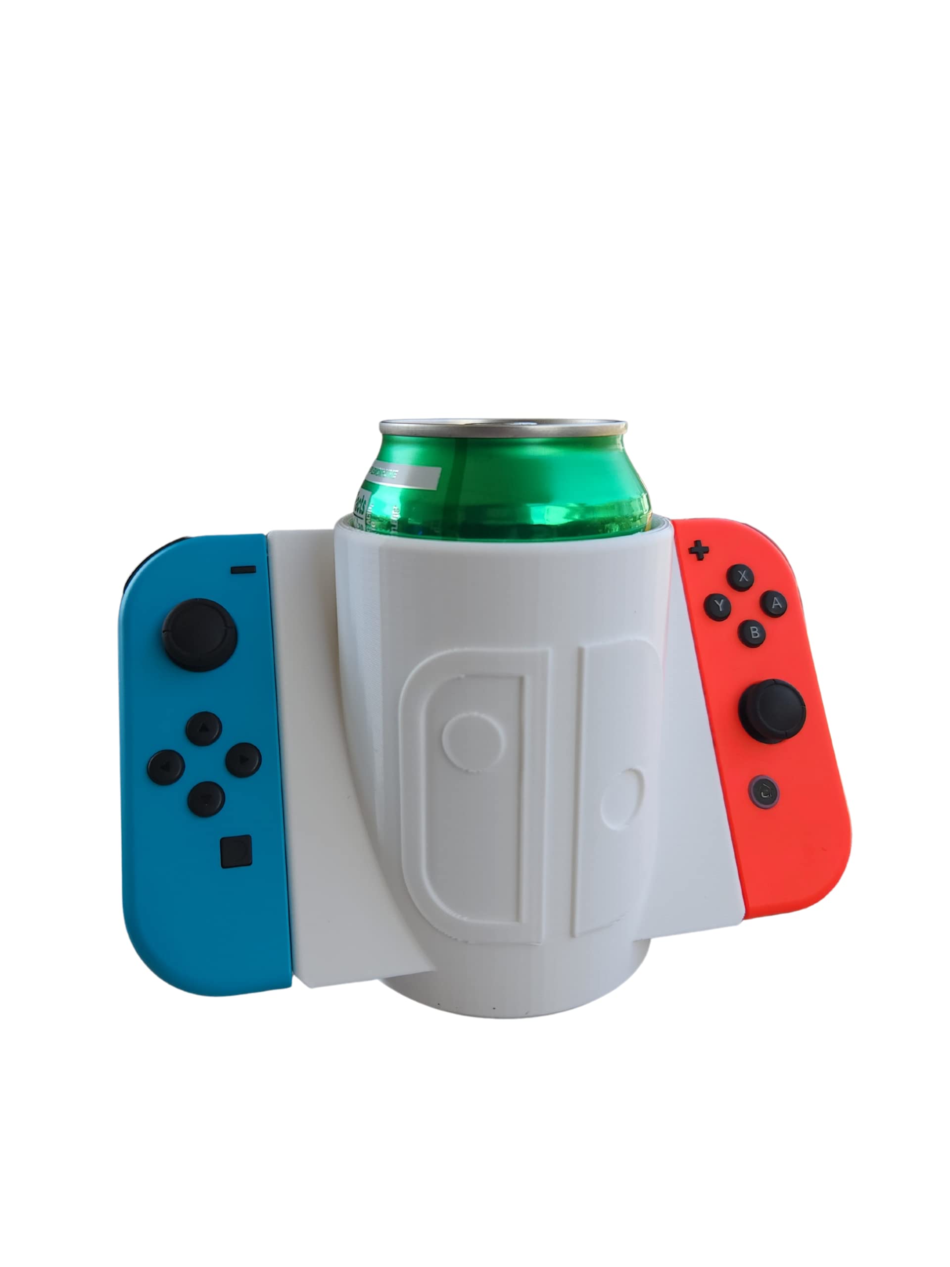 Nintendo Switch Joy-Con Drink Holder - White Accessory for Hands-Free Gaming | Perfect for Parties, Movie Nights & Multiplayer Sessions