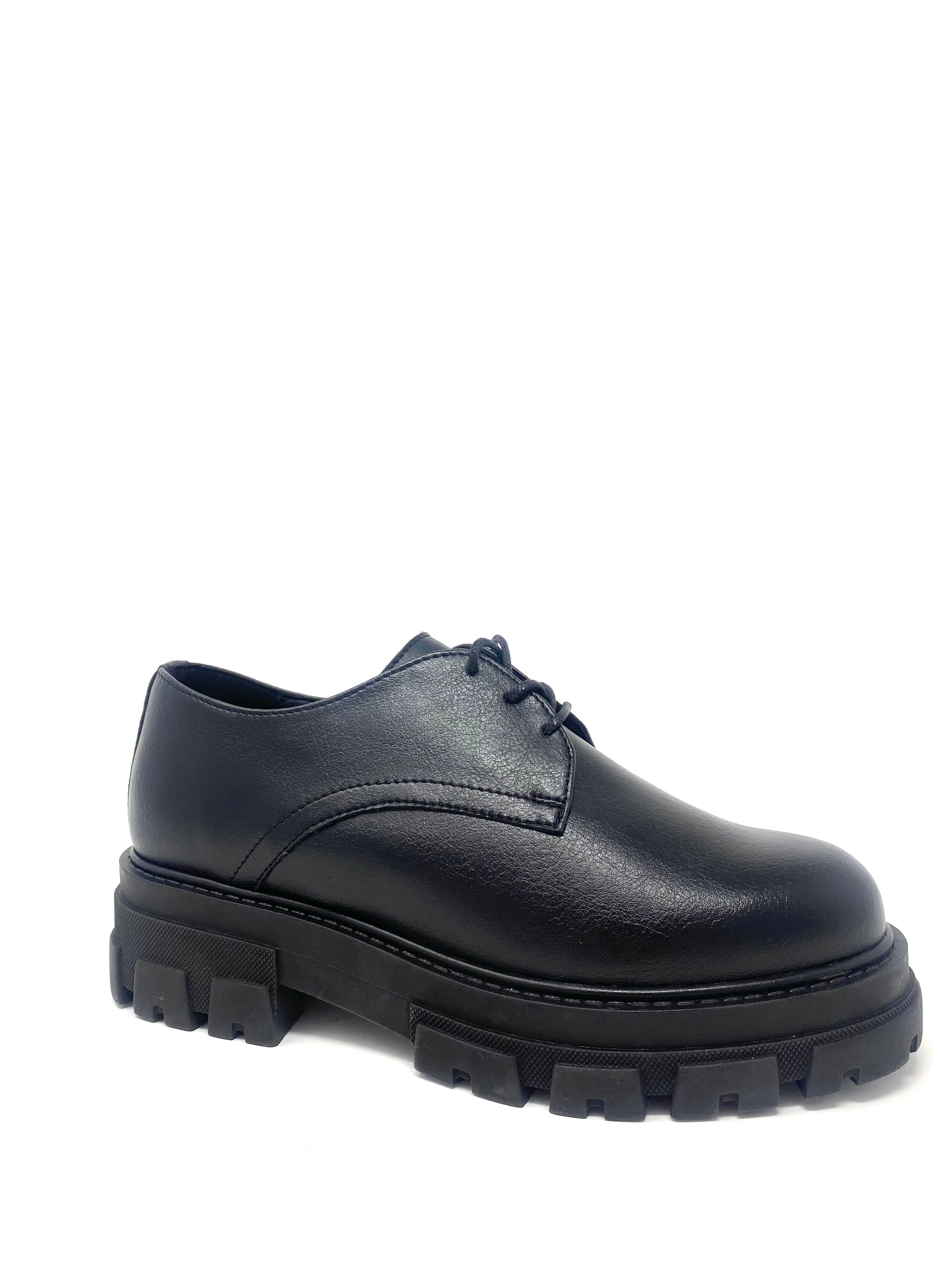Novacas Leila Black Oxford Shoes - Classic Women's Dress Shoes for Office, Business & Formal Occasions