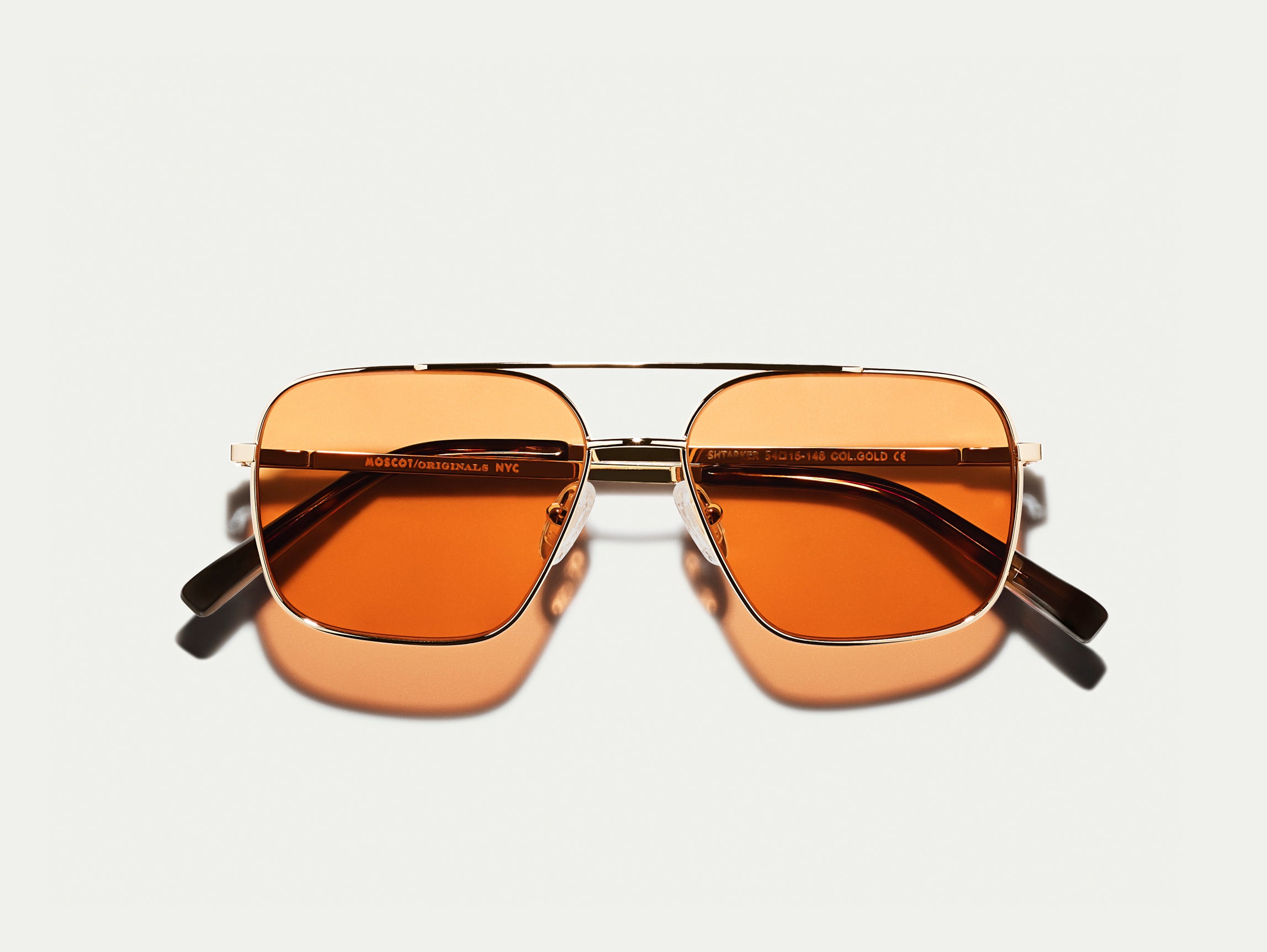 SHTARKER GOLD Sunglasses with Custom Made Tints™ - Polarized UV Protection for Outdoor Sports & Driving