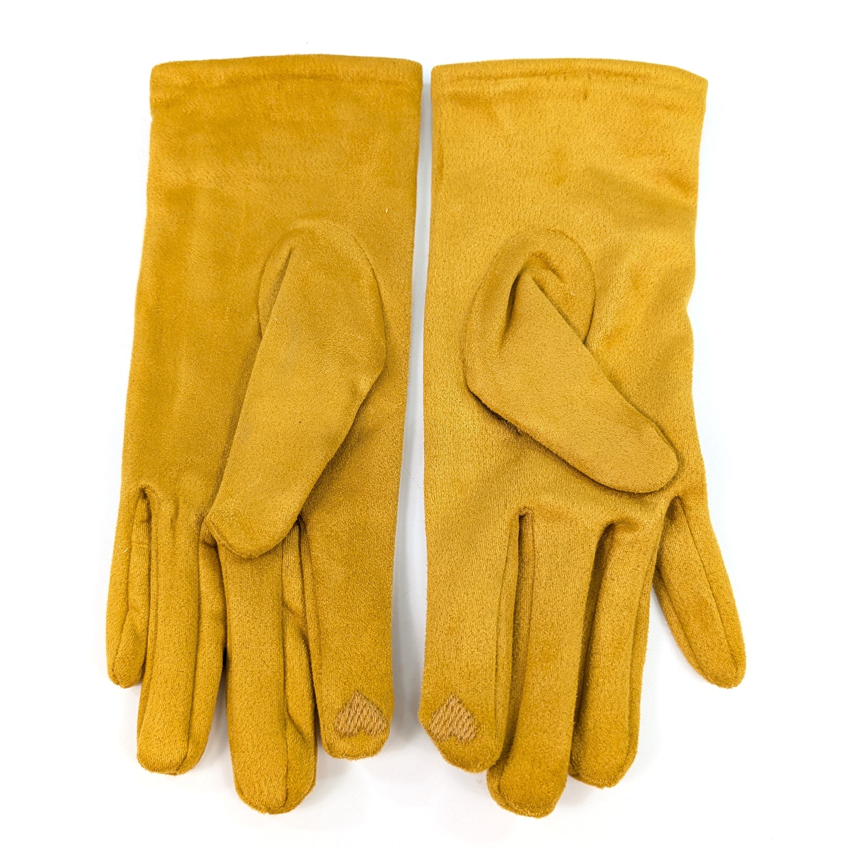 Bright Color Mustard Gloves - Warm Winter Gloves for Women & Men, Outdoor Activities, Snow Sports, and Daily Use