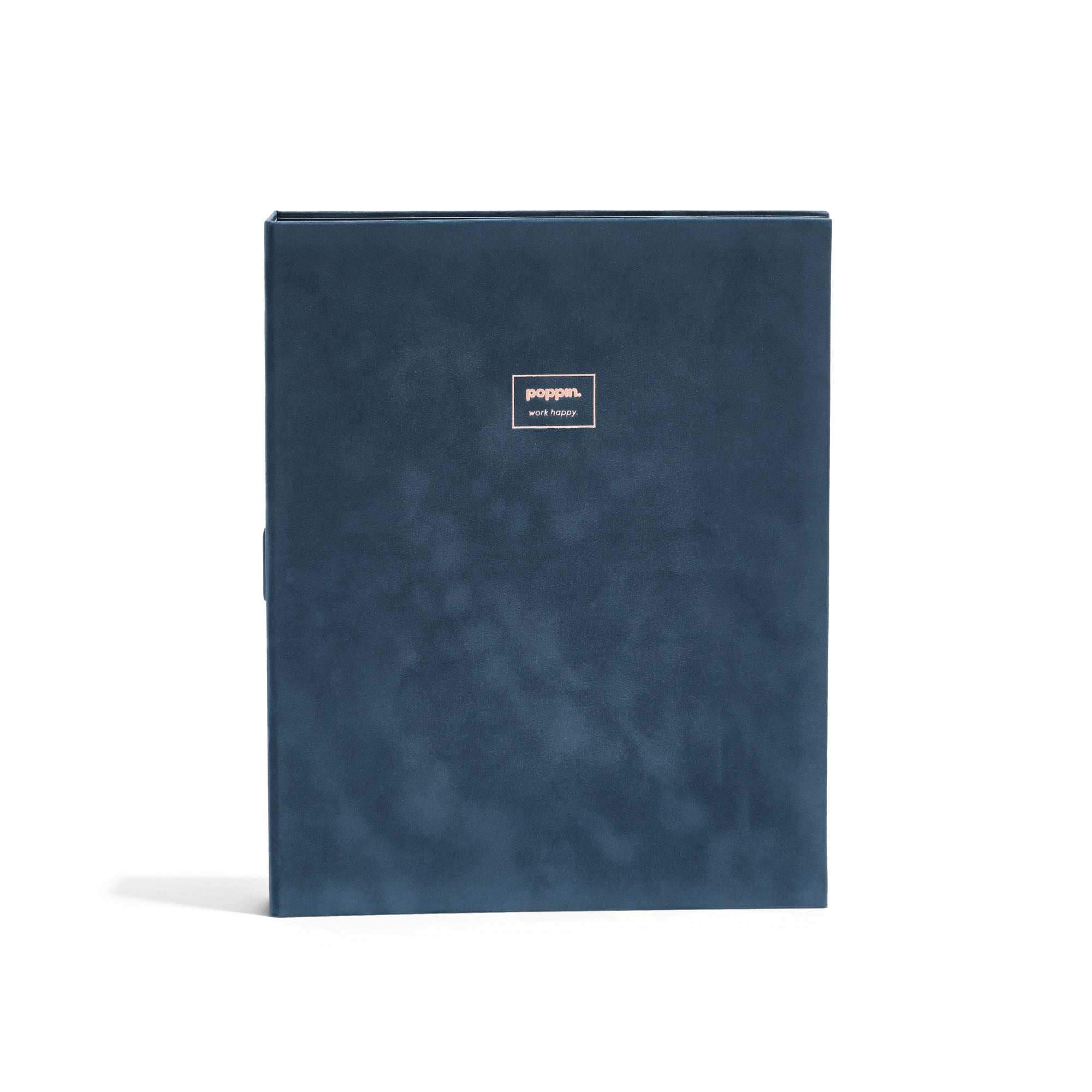 Premium Storm Velvet Large Padfolio with Notepad - Professional Business Portfolio Organizer for Meetings, Interviews & Office Use