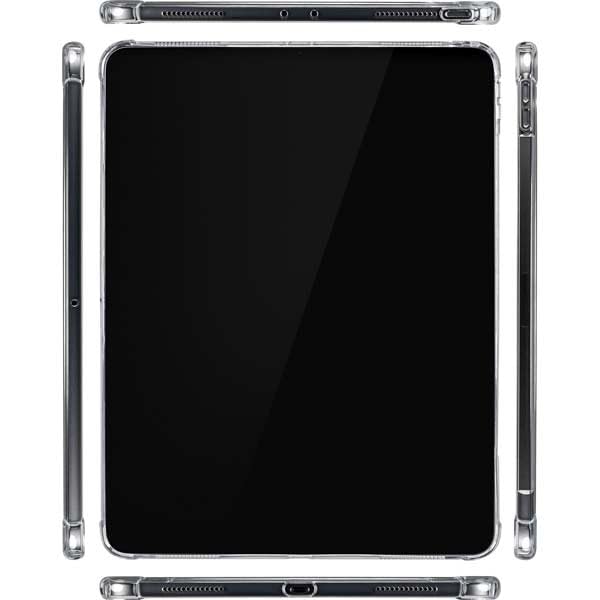 Skinit Clear Protective Case for iPad Pro 12.9 Inch (2020) - Official Dragon Ball Z Goku Kamehameha Blast Design | Slim Scratch-Resistant Cover | Perfect for Home, Office & Travel Use