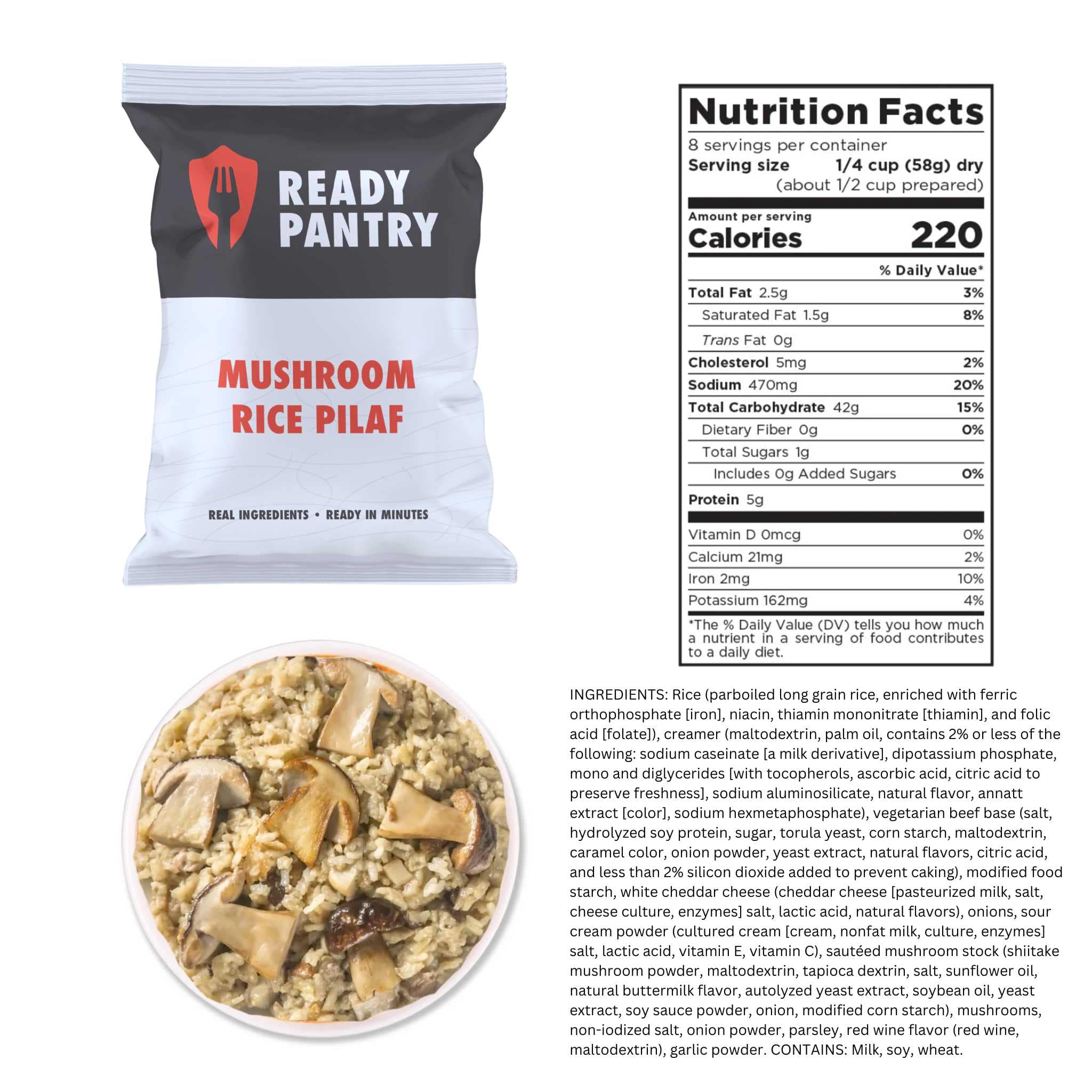 Emergency One Week Food Supply Kit - 72 Meals for Survival, Camping & Disaster Preparedness - Long Shelf Life, Ready-to-Eat Meals for Outdoor Adventures & Natural Disasters