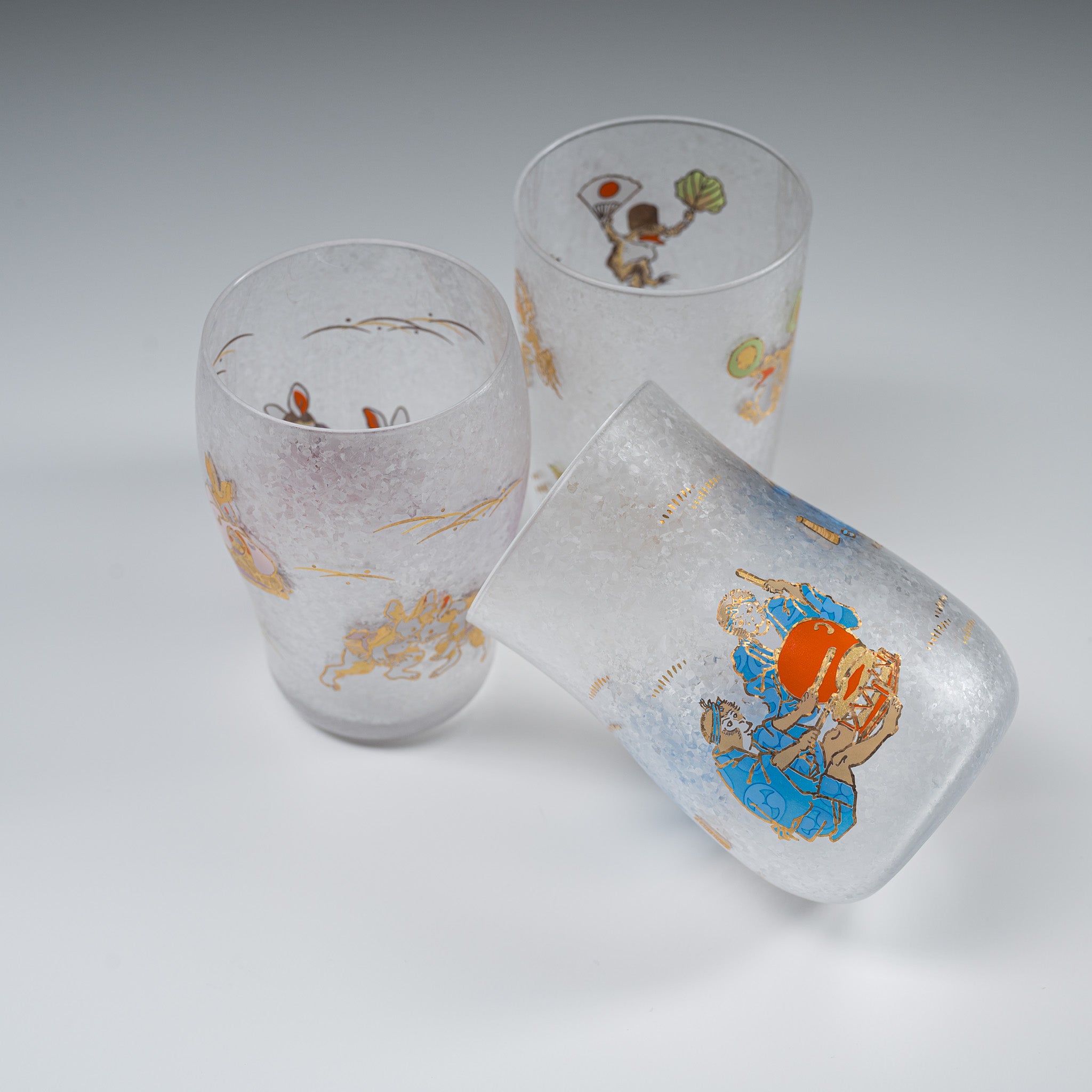 Lucky Animal Craft Beer Cup Set - 3 Piece Wooden Gift Box for Home Bar, Parties & Gifts | Unique Handmade Drinking Glasses for Beer Lovers