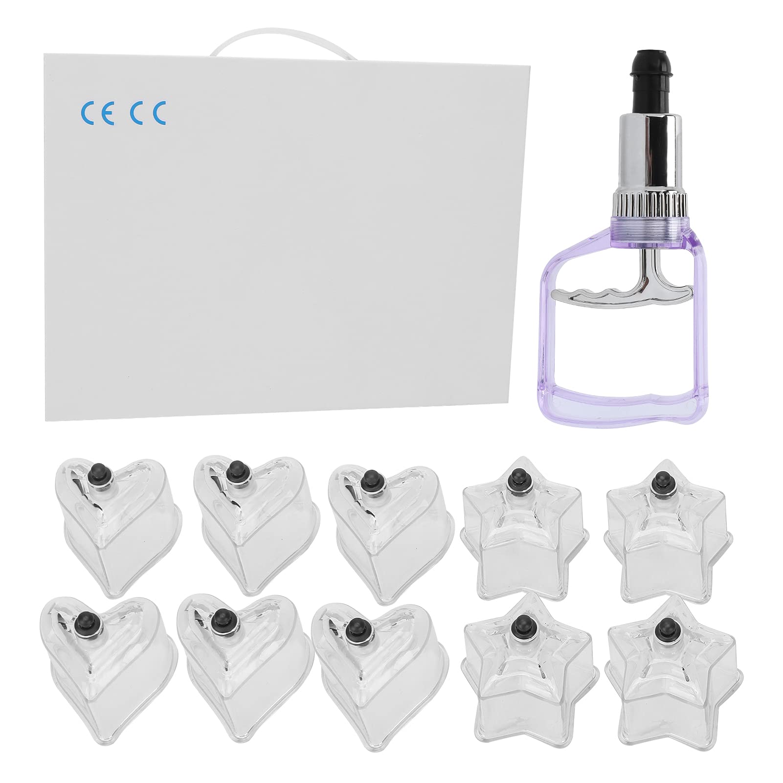 Professional Chinese Cupping Therapy Set - Acupoint Massage Cupping Cup Kit for Pain Relief & Muscle Relaxation | Home Use, Spa, Physical Therapy, Wellness Treatment