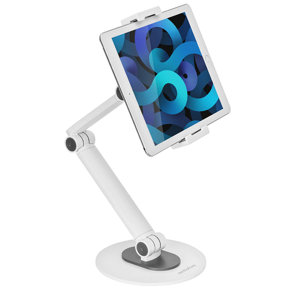 Activiva Universal iPad & Tablet Stand for Desk - Adjustable Holder Fits 4.7