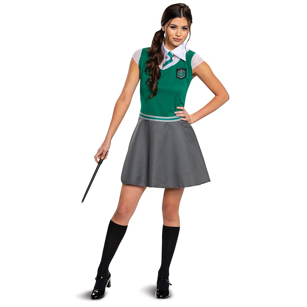 Women's Slytherin Costume - Official Harry Potter Cosplay Outfit for Halloween, Comic Con & Themed Parties