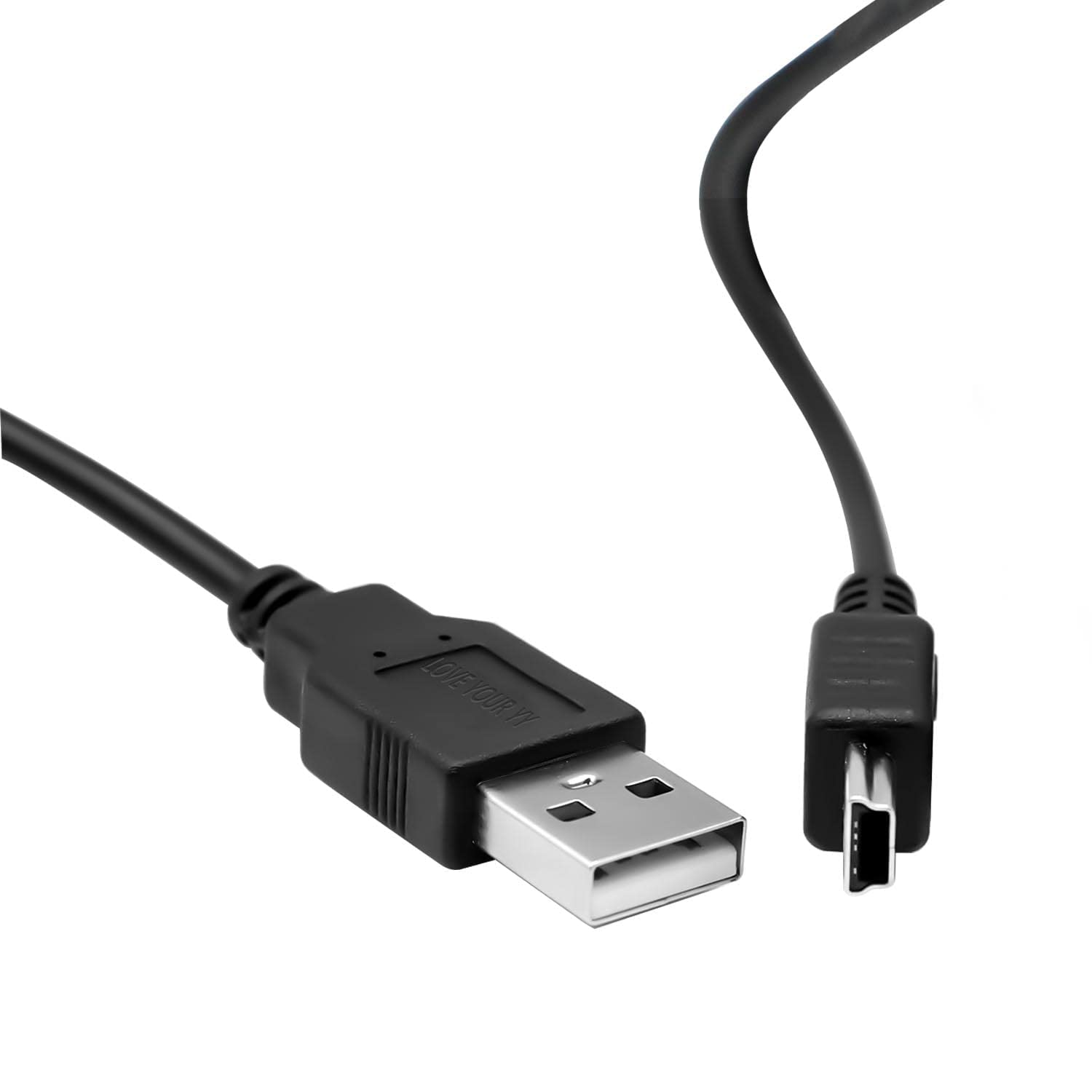 Canon Camera USB Charging Cable - Mini USB Data Sync & Power Cord for PowerShot, Rebel, EOS DSLR & Camcorders (IFC-400PCU Compatible) | Replacement Charger for Travel, Photography & Home Use