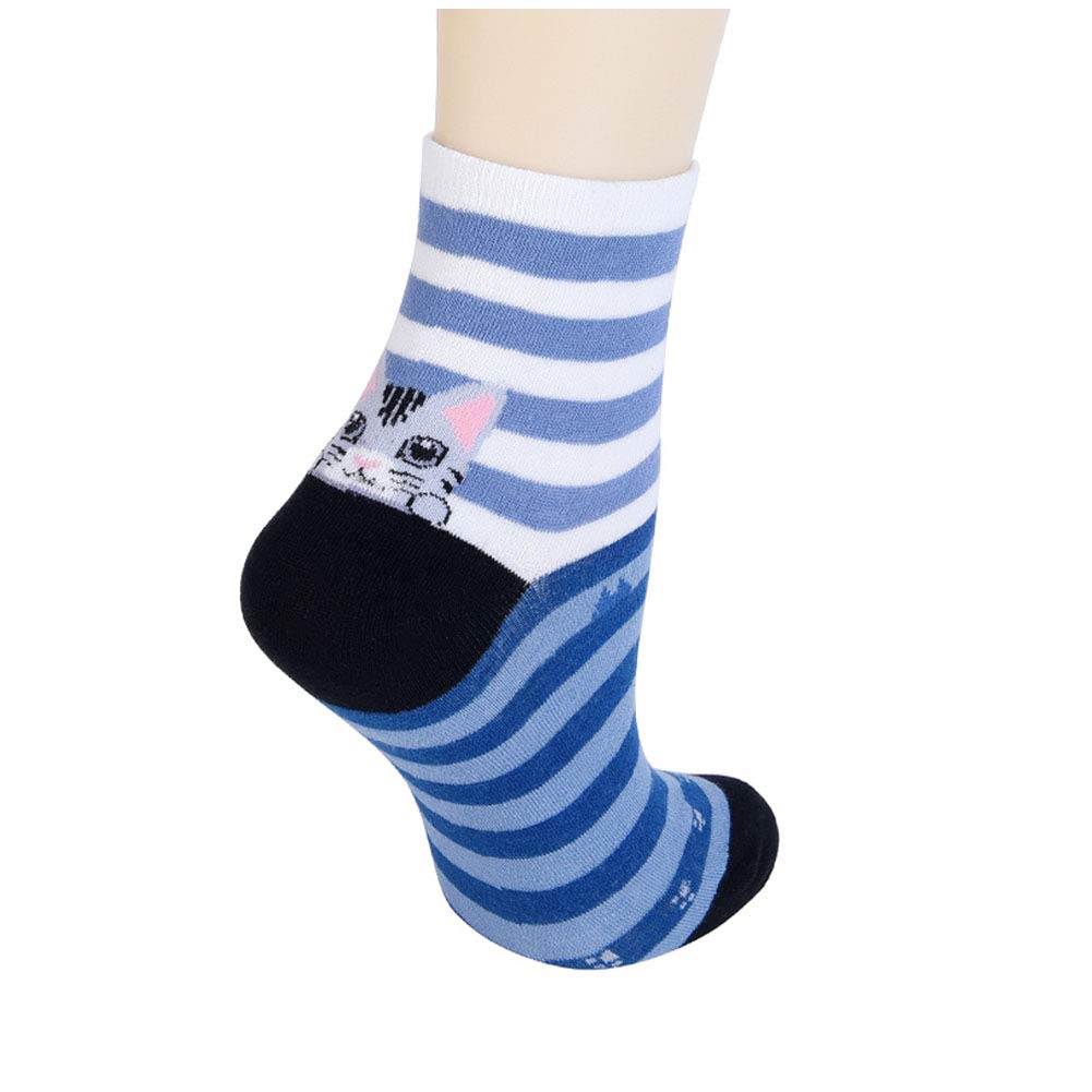 Cute Animal Socks for Women - Dog & Cat Lovers Gift - Funny Crew Socks for Casual Wear