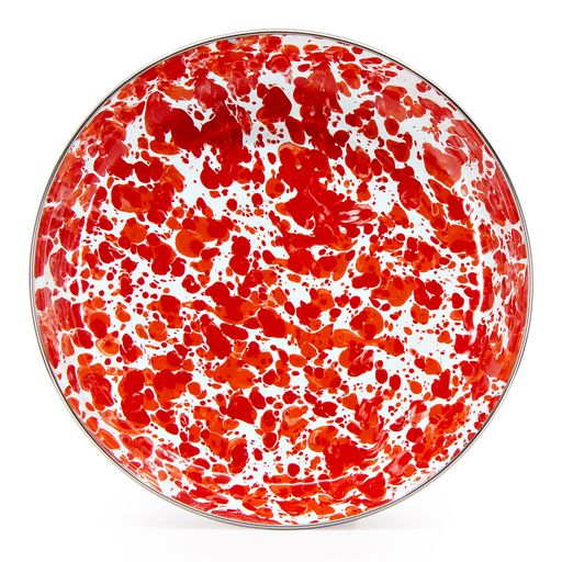 Sunset Swirl Pasta Plates Set of 4 - 10 Inch Ceramic Dinner Plates for Pasta, Salad & Dessert - Elegant Dinnerware for Home, Restaurant & Party Use
